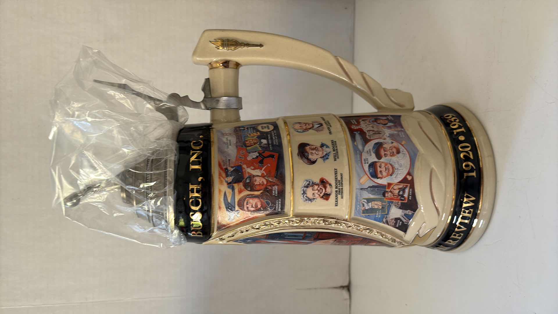 Photo 1 of ANHEUSER BUSCH 1920-1939 STEIN