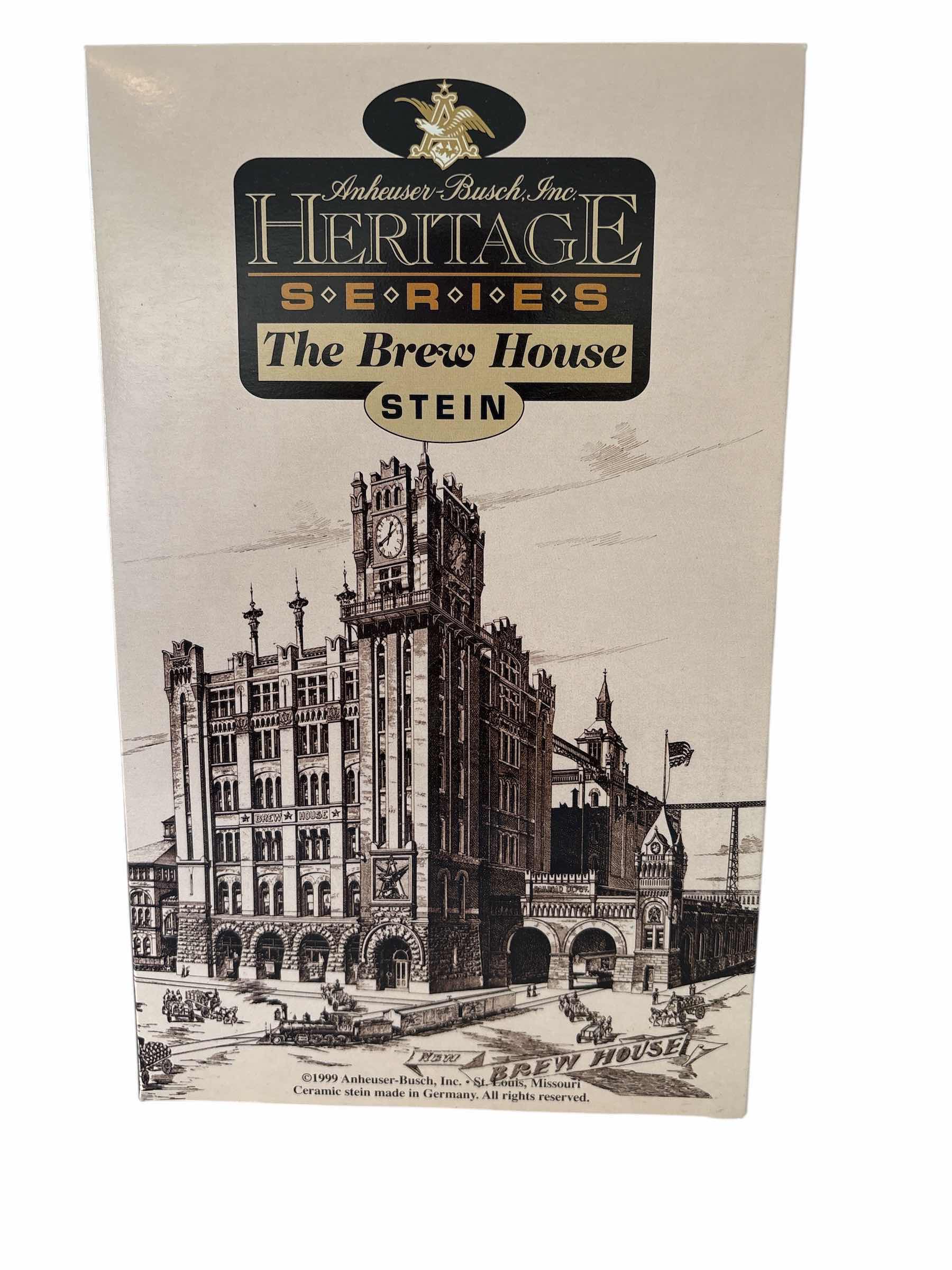 Photo 1 of ANHEUSER BUSCH HERITAGE SERIES “ THE BREW HOUSE “ STEIN