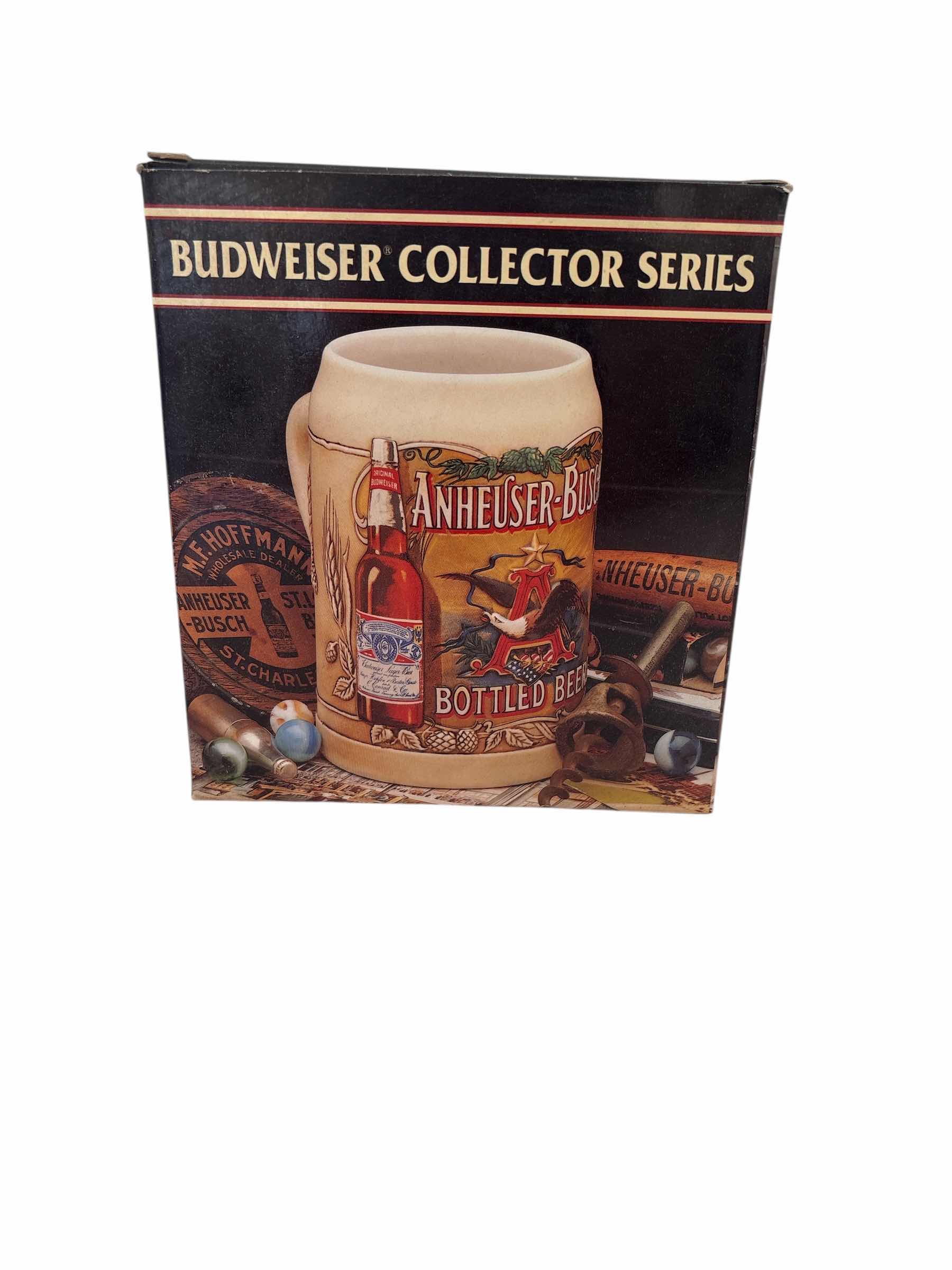 Photo 1 of 1991 BUDWEISER COLLECTOR SERIES BEER STEIN