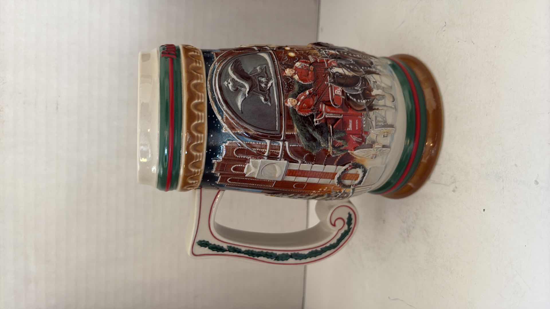 Photo 1 of 1997 BUDWEISER HOLIDAY “HOME FOR THE HOLIDAYS” STEIN