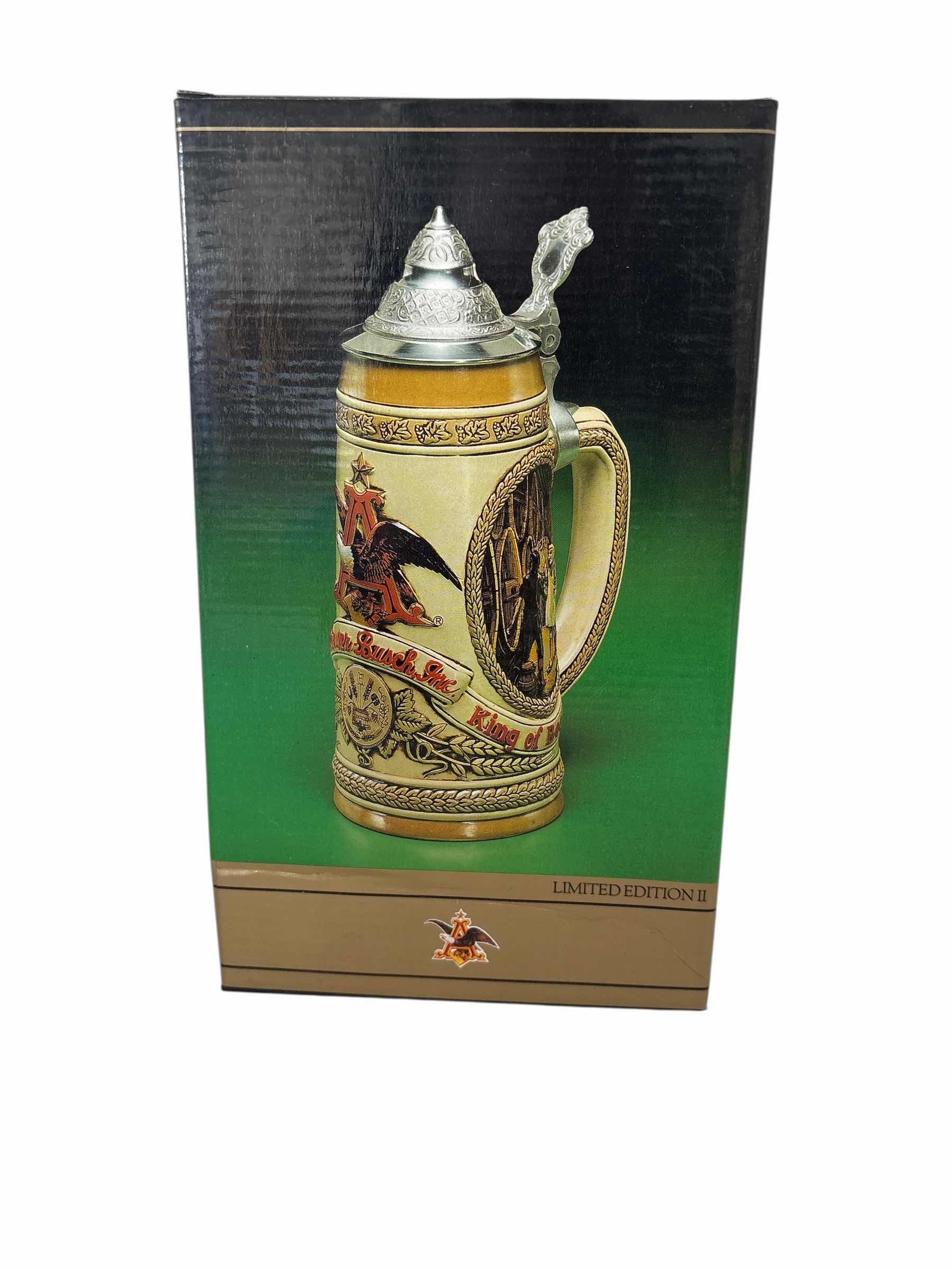 Photo 1 of ANHEUSER BUSCH “TOMORROWS TREASURES” STEIN