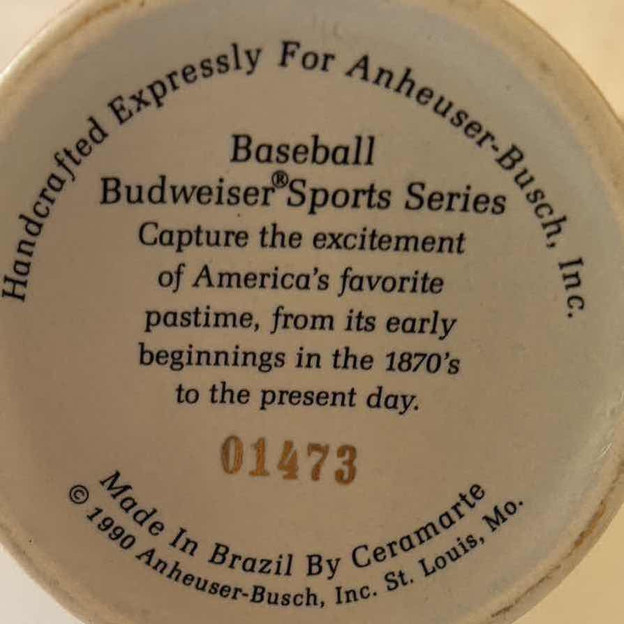 Photo 1 of BUDWEISER SALUTES “ AMERICAS FAVORITE PASTTIME” STEIN