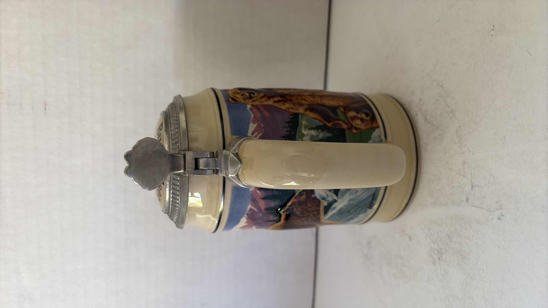 Photo 1 of BUDWEISER ENDANGERED SPECIES SERIES “GRIZZLY BEAR” STEIN