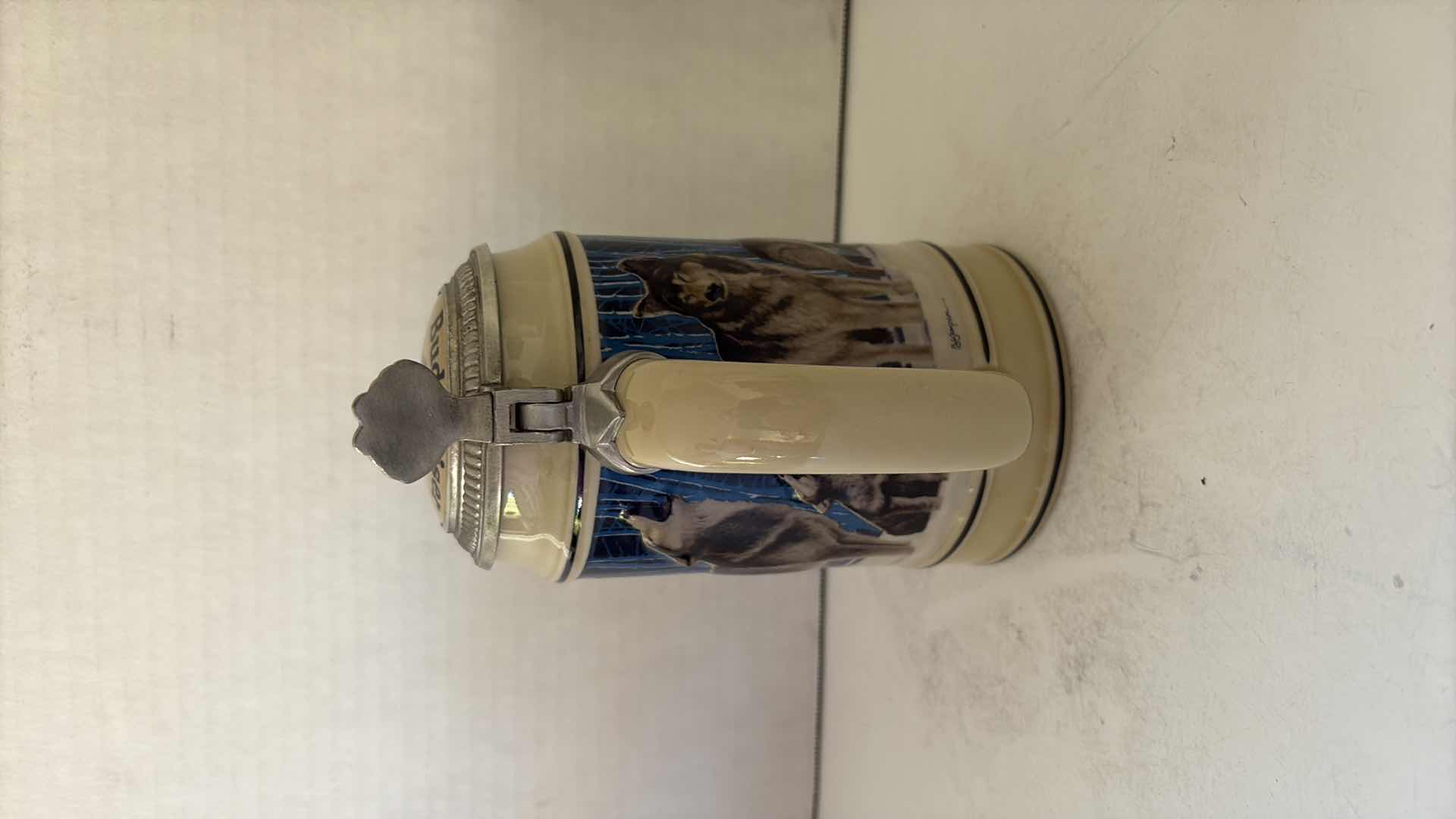 Photo 1 of BUDWEISER ENDANGERED SPECIES SERIES “ GRAY WOLF” STEIN