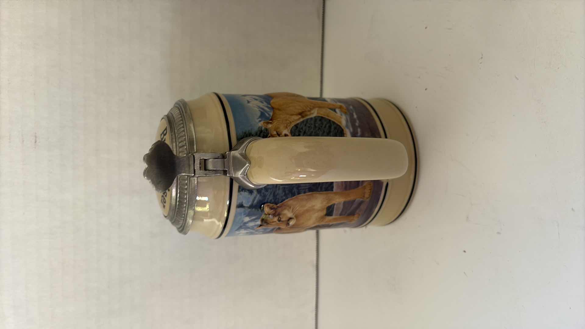 Photo 1 of BUDWEISER ENDANGERED SPECIES SERIES “COUGAR” STEIN