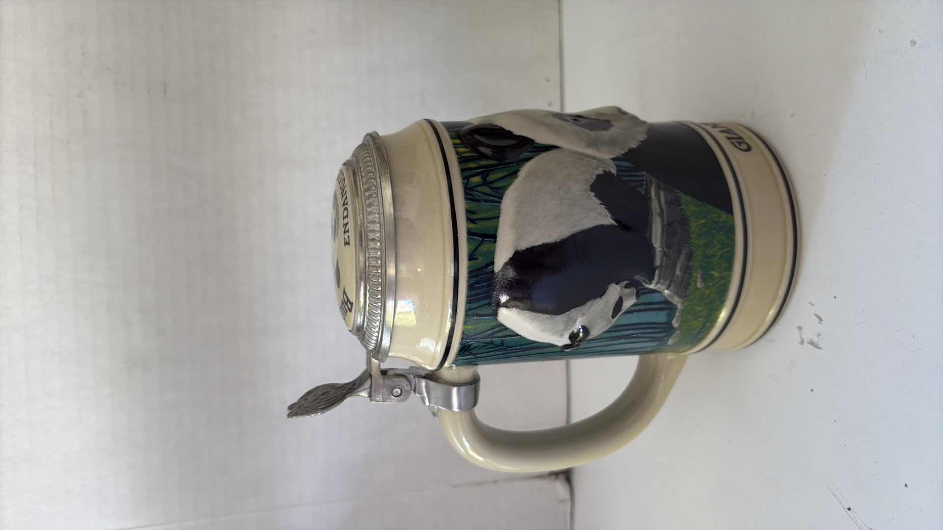Photo 1 of BUDWEISER ENDANGERED SPECIES SERIES “ GIANT PANDA” STEIN