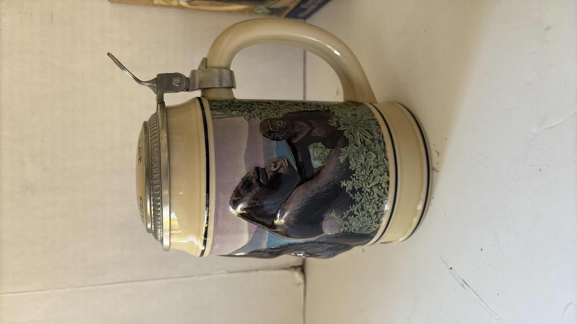Photo 1 of BUDWEISER ENDANGERED SPECIES SERIES “ GORILLA “ STEIN