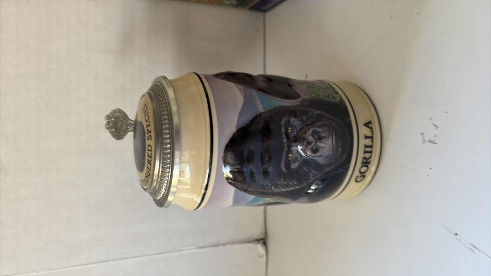 Photo 1 of BUDWEISER ENDANGERED SPECIES SERIES “ GORILLA “ STEIN