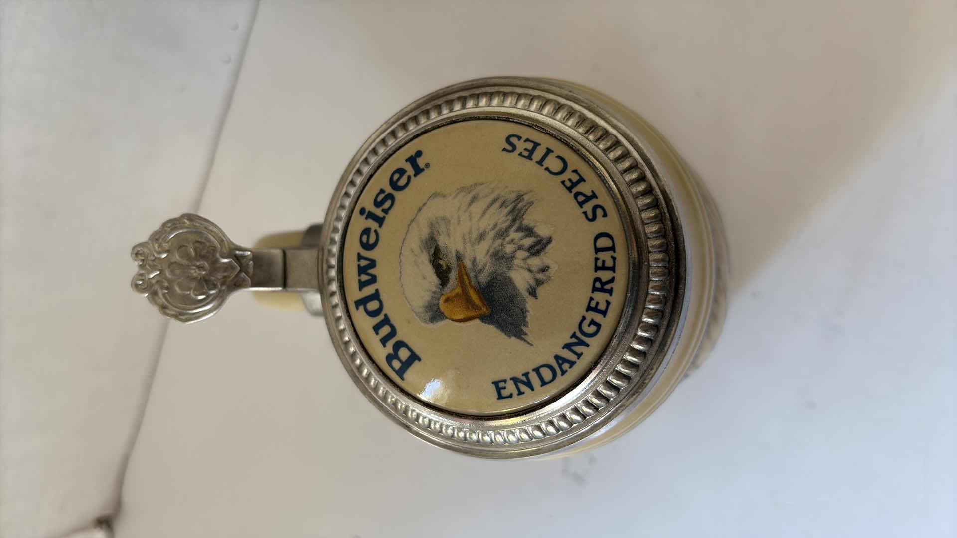 Photo 1 of BUDWEISER ENDANGERED SPECIES SERIES “BALD EAGLE“ STEIN