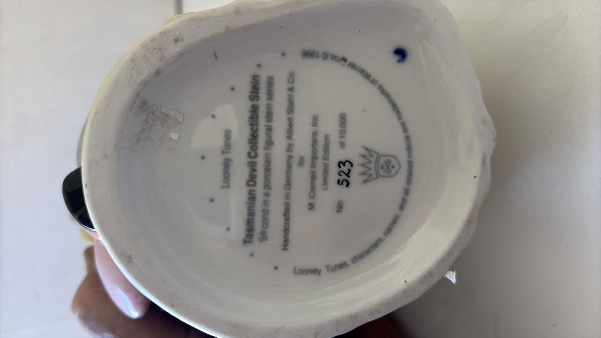 Photo 1 of LOONEY TUNES TASMANIAN DEVIL “TAZ” STEIN