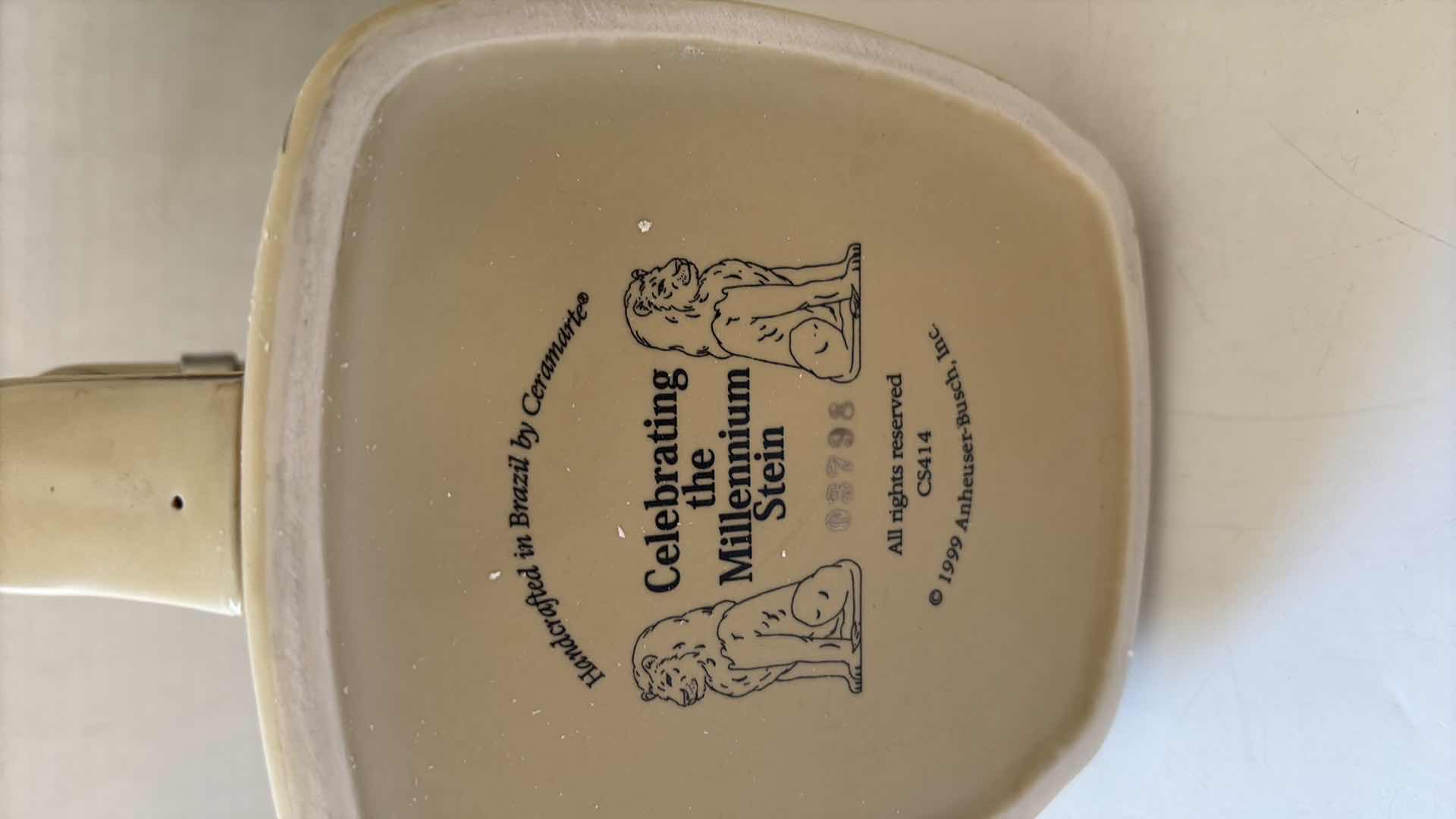 Photo 1 of ANHEUSER BUSCH 2000 “CELEBRATING THE MILLENNIUM “ STEIN