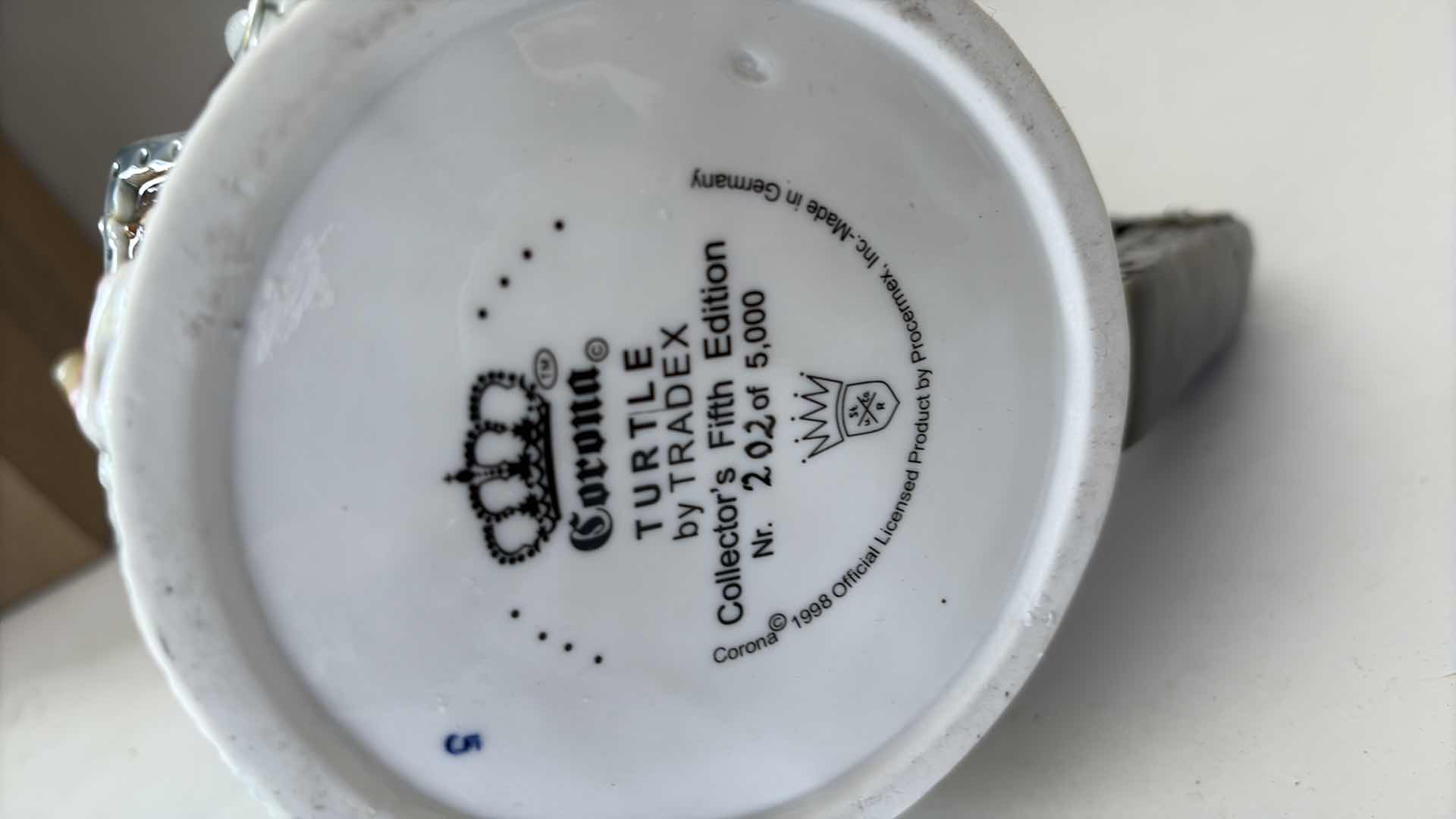 Photo 1 of CORONA TURTLE COLLECTORS EDITION STEIN
