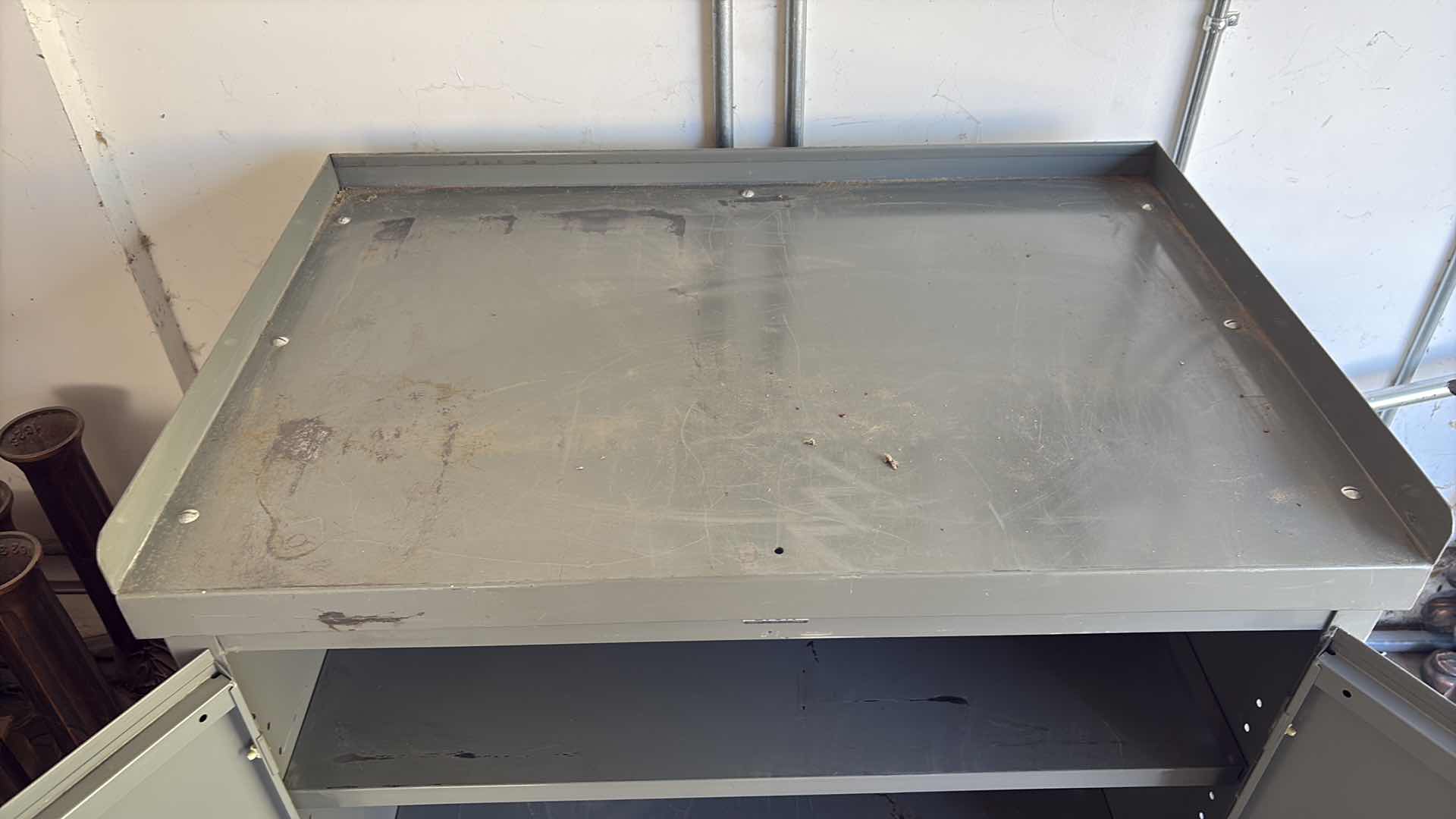 Photo 1 of LYON METAL WORKBENCH CABINET 36”X24”X36”H