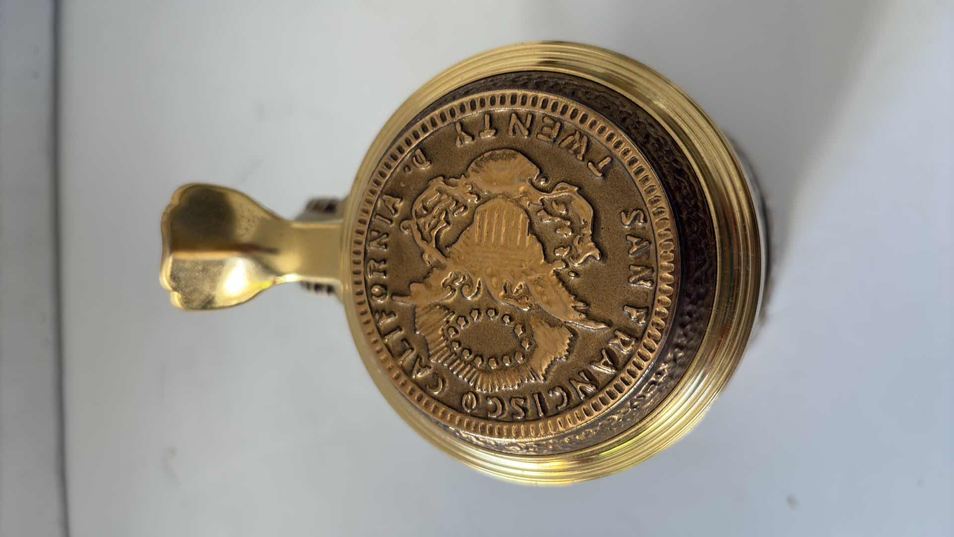 Photo 1 of AVON “ THE GOLD RUSH “ STEIN