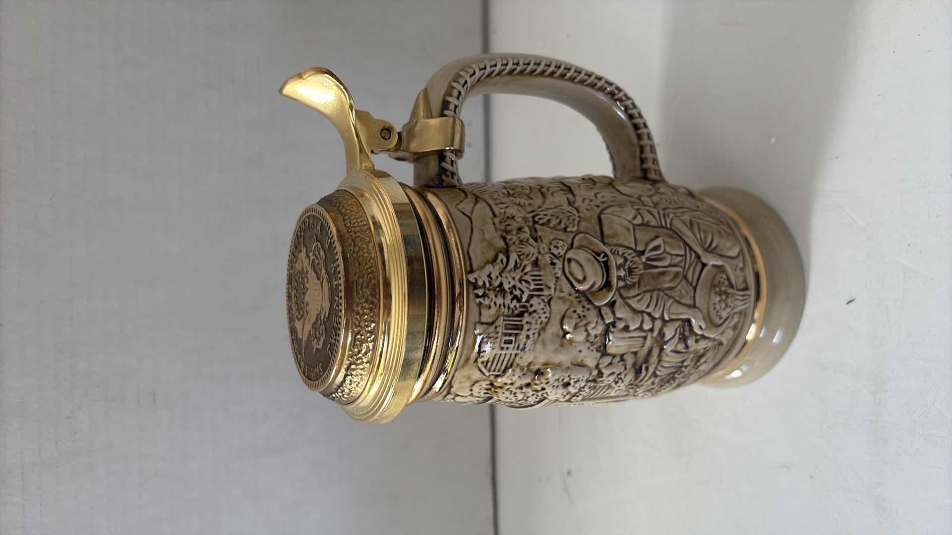 Photo 1 of AVON “ THE GOLD RUSH “ STEIN