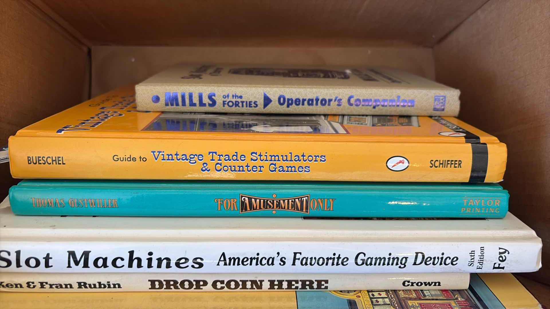 Photo 1 of ASSORTED HARDCOVER BOOKS SLOTS