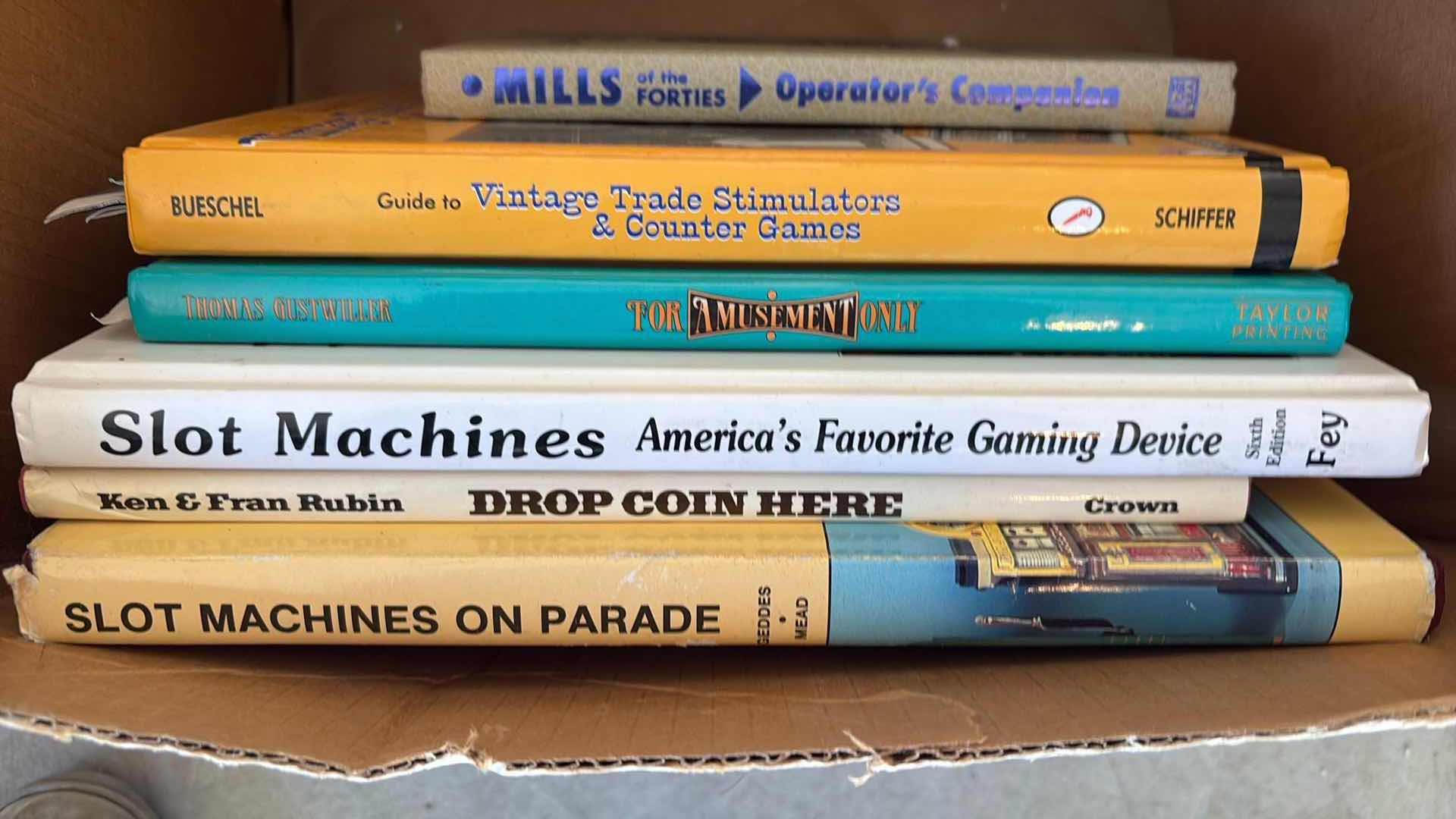 Photo 1 of ASSORTED HARDCOVER BOOKS SLOTS