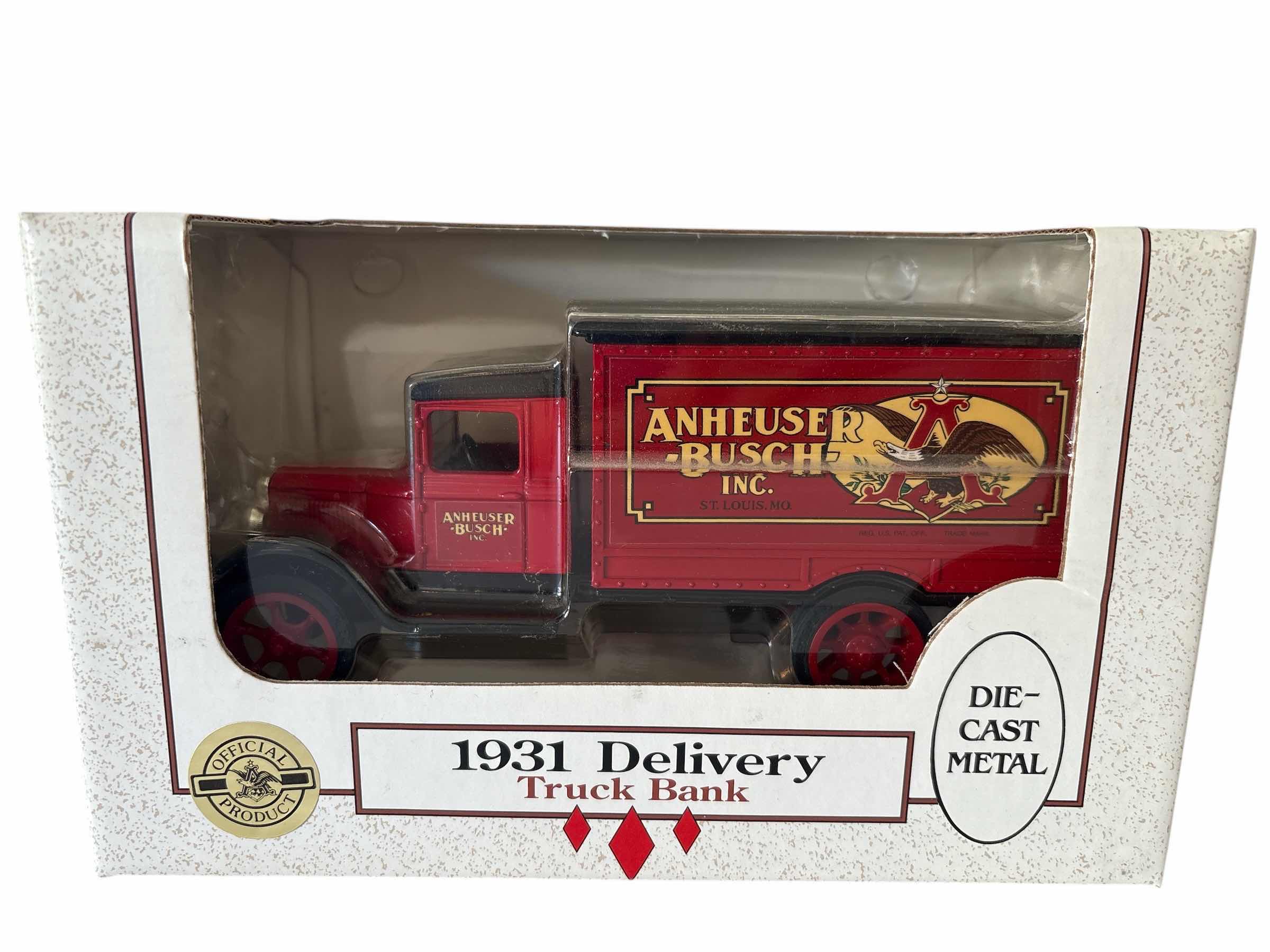Photo 1 of ERTL “1931 DELIVERY” DIE CAST METAL TRUCK BANK