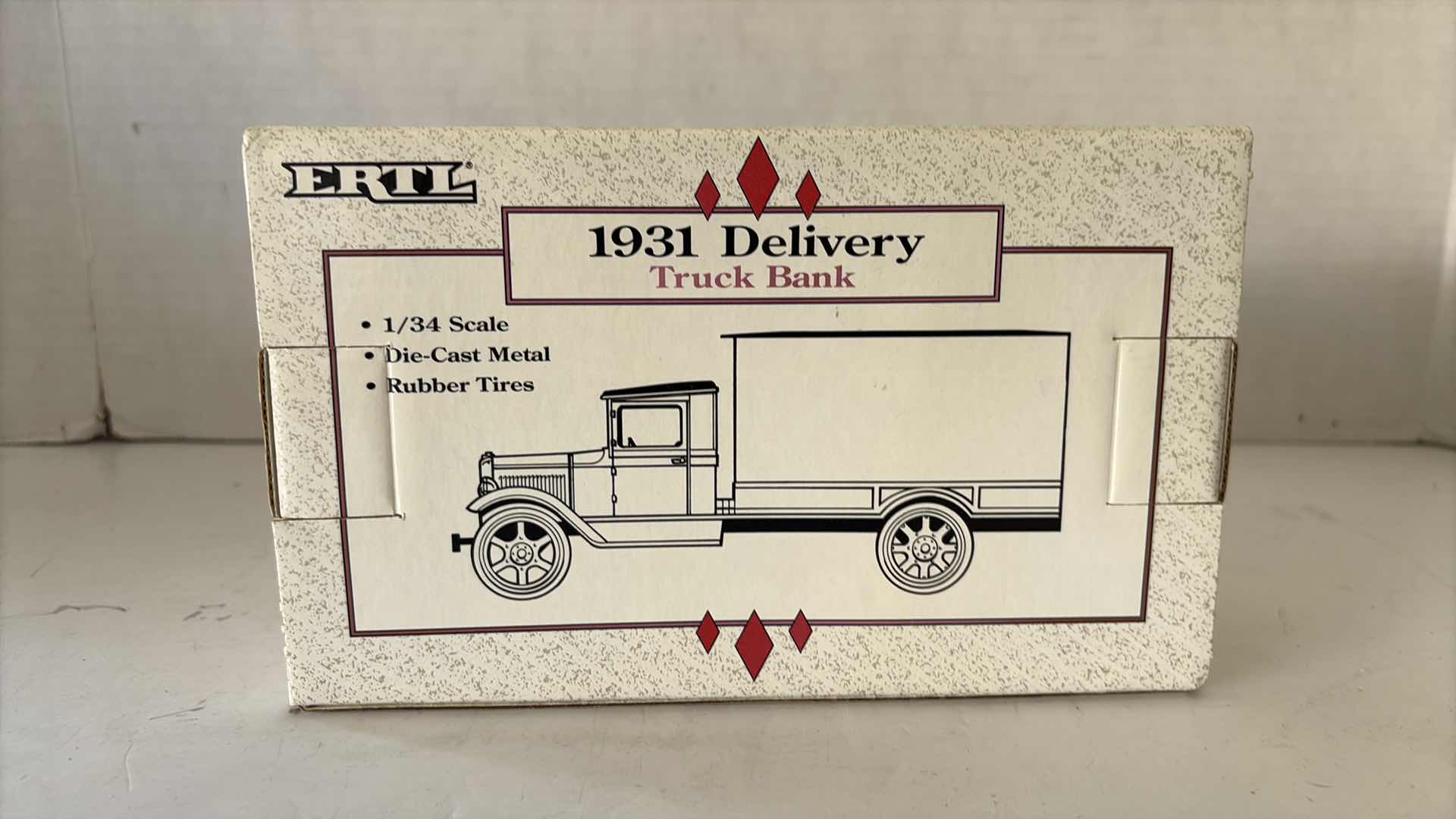 Photo 1 of ERTL “1931 DELIVERY” DIE CAST METAL TRUCK BANK