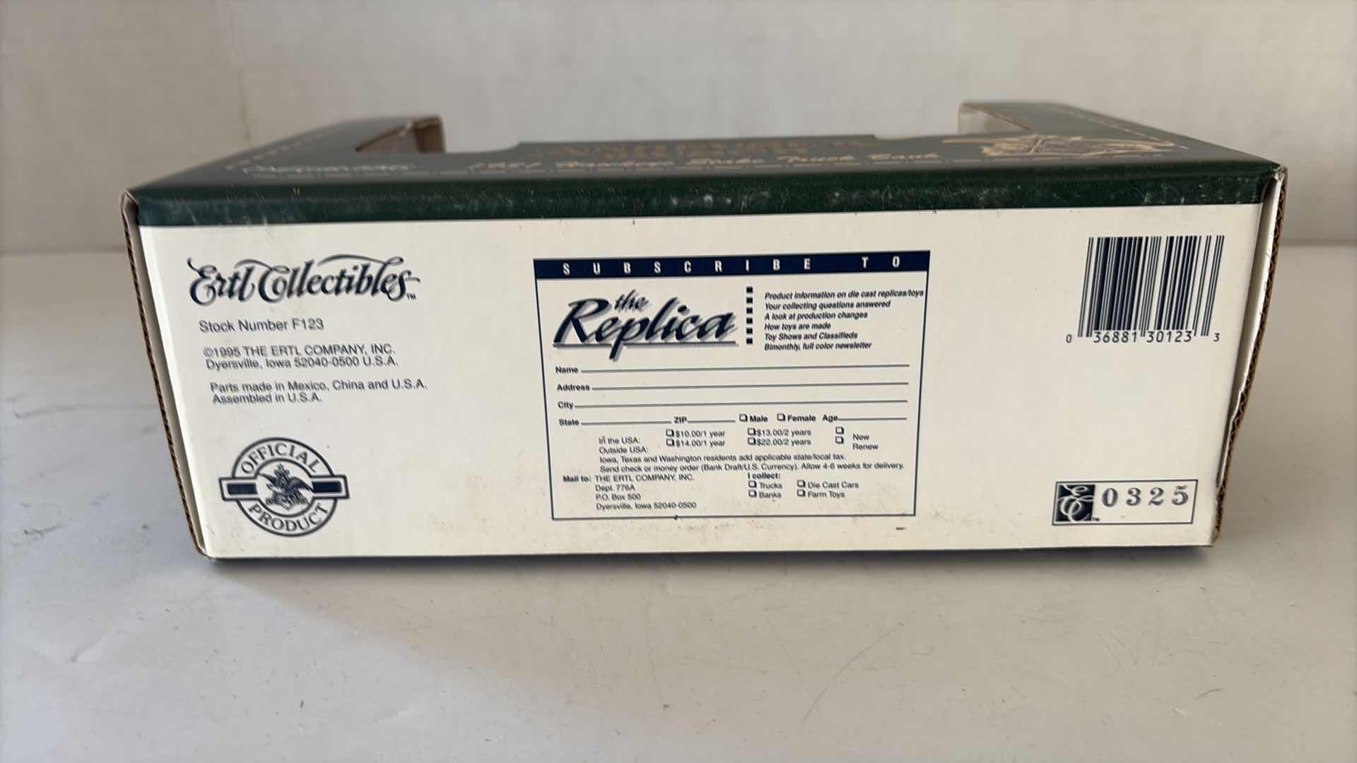 Photo 1 of ERTL COLLECTIBLES “1931 ANHEUSER BUSCH HAWKEYE STAKE” DIE CAST METAL TRUCK BANK”
