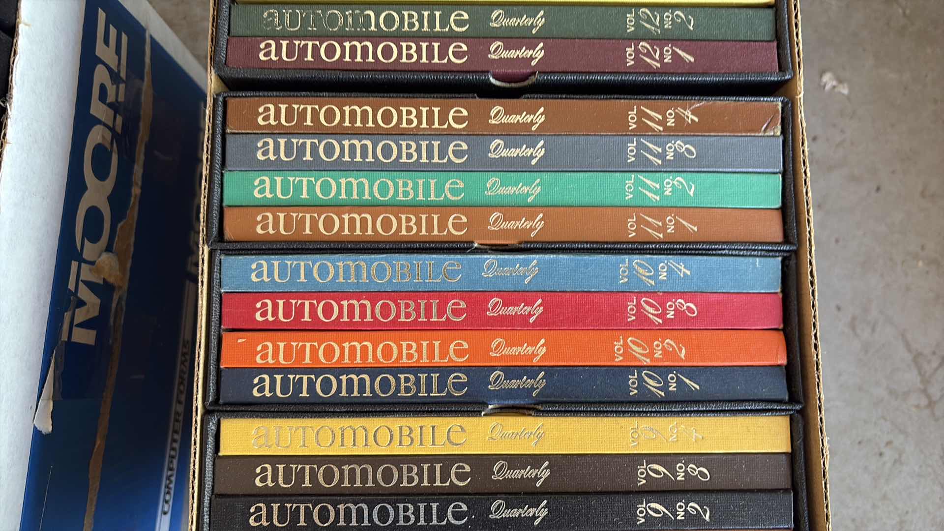 Photo 1 of AUTOMOBILE QUARTERLY BOOKS ASSORTED VOLUMES