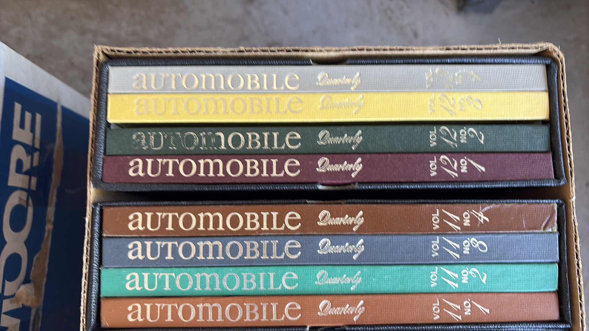Photo 1 of AUTOMOBILE QUARTERLY BOOKS ASSORTED VOLUMES