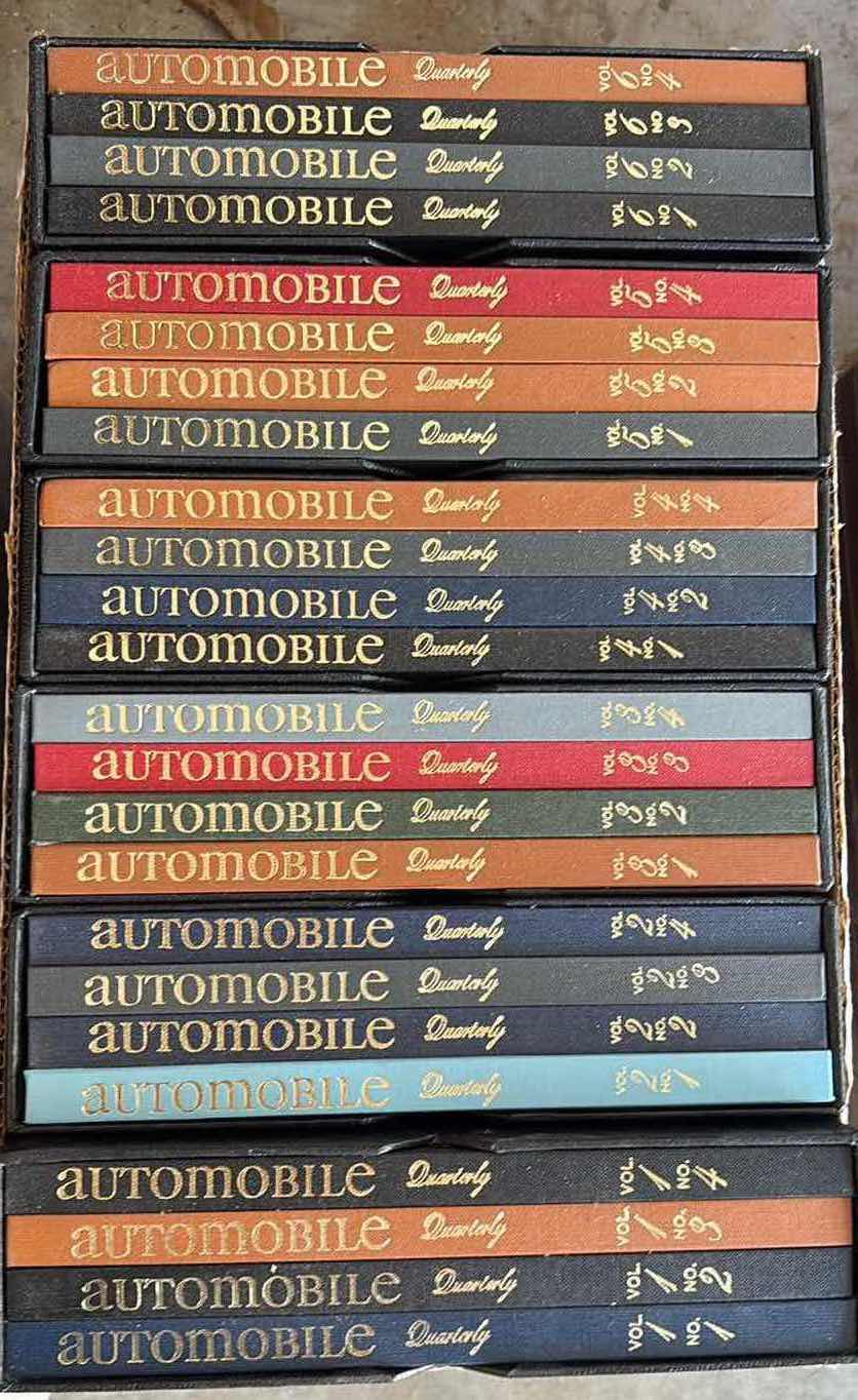Photo 1 of AUTOMOBILE QUARTERLY BOOKS ASSORTED VOLUMES