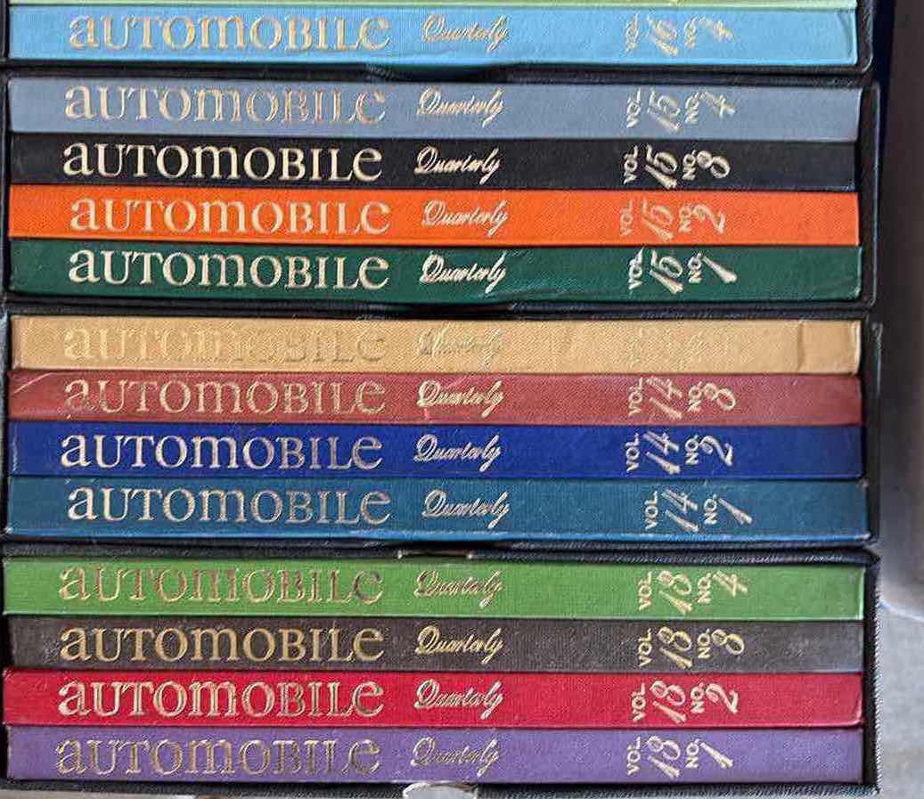 Photo 1 of AUTOMOBILE QUARTERLY BOOKS ASSORTED VOLUMES