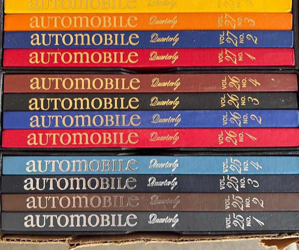 Photo 1 of AUTOMOBILE QUARTERLY BOOKS ASSORTED VOLUMES