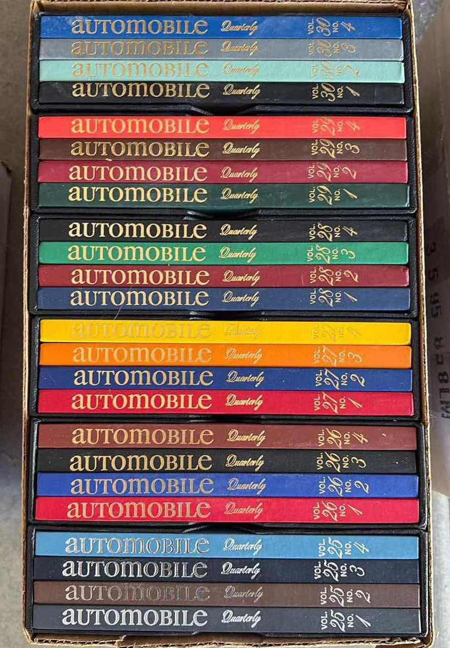 Photo 1 of AUTOMOBILE QUARTERLY BOOKS ASSORTED VOLUMES