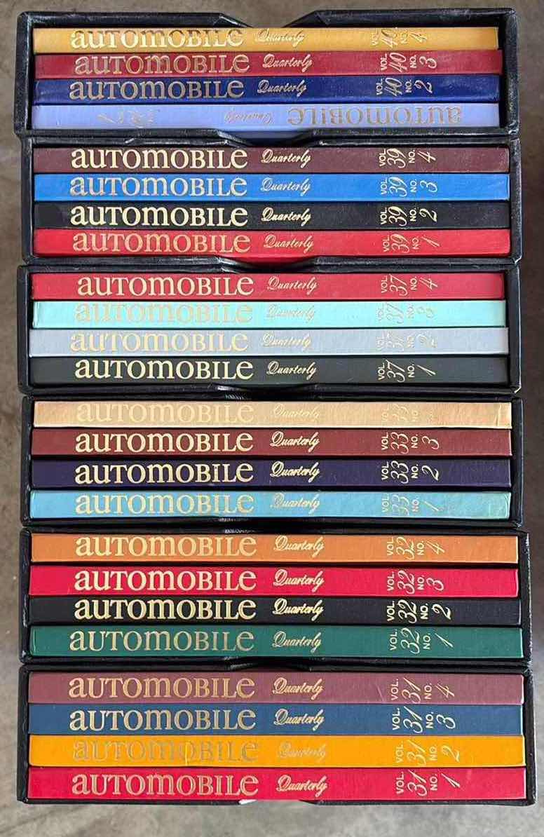 Photo 1 of AUTOMOBILE QUARTERLY BOOKS ASSORTED VOLUMES