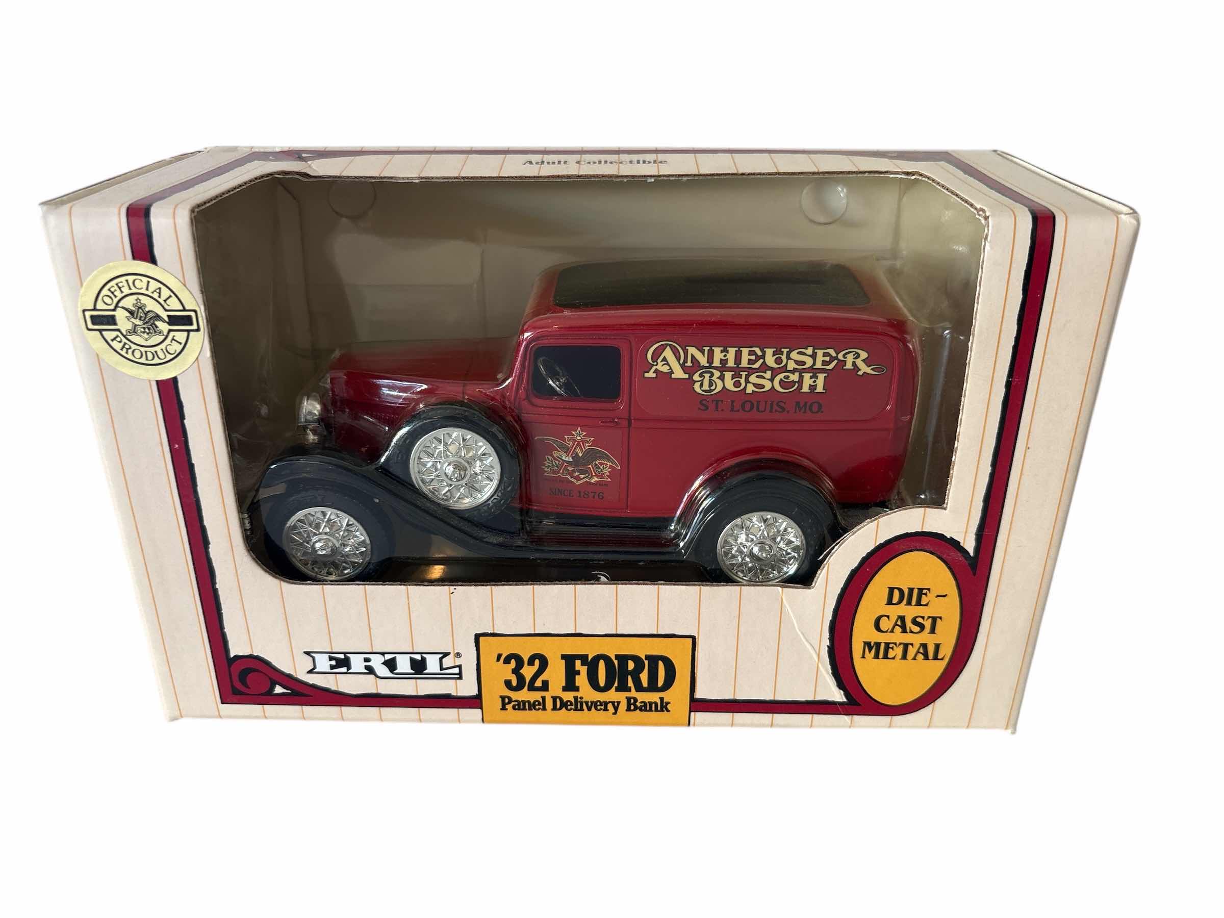 Photo 1 of ERTL “32 FORD PANEL DELIVERY “ DIE CAST METAL TRUCK BANK