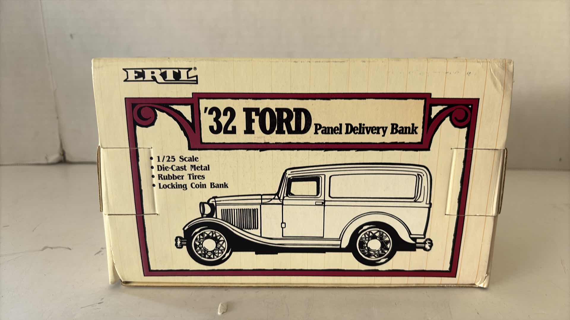 Photo 1 of ERTL “32 FORD PANEL DELIVERY “ DIE CAST METAL TRUCK BANK