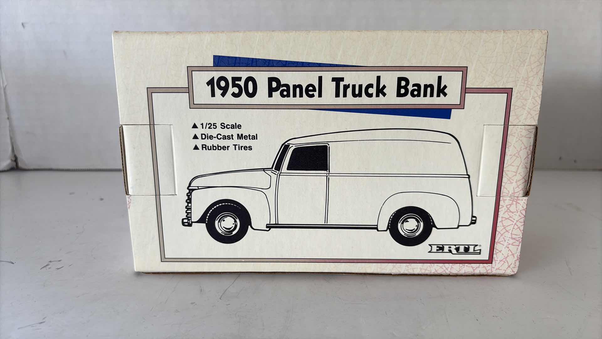 Photo 1 of ERTL “1950 BUDWEISER PANEL TRUCK” DIE CAST METAL BANK