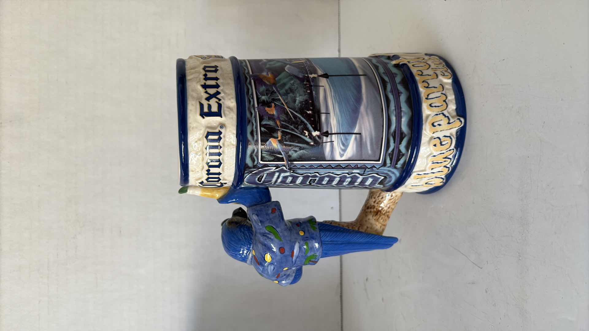 Photo 1 of CORONA COLLECTOR “ BLUE PARROT CLUB” STEIN