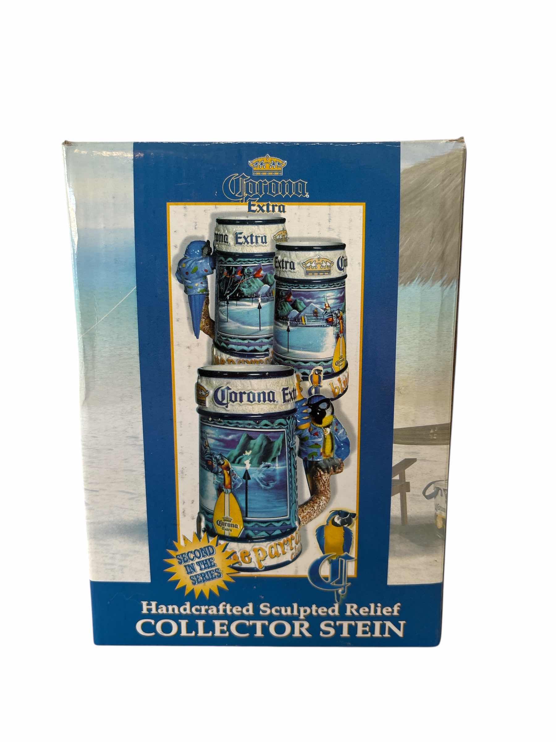 Photo 1 of CORONA COLLECTOR “ BLUE PARROT CLUB” STEIN