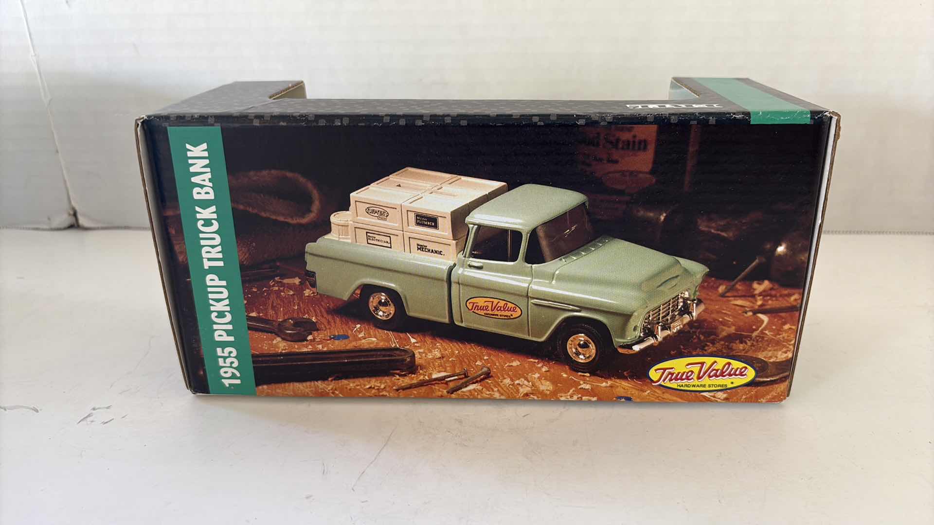 Photo 1 of ERTL “1956 TRUE VALUE PICKUP TRUCK” DIE CAST METAL BANK