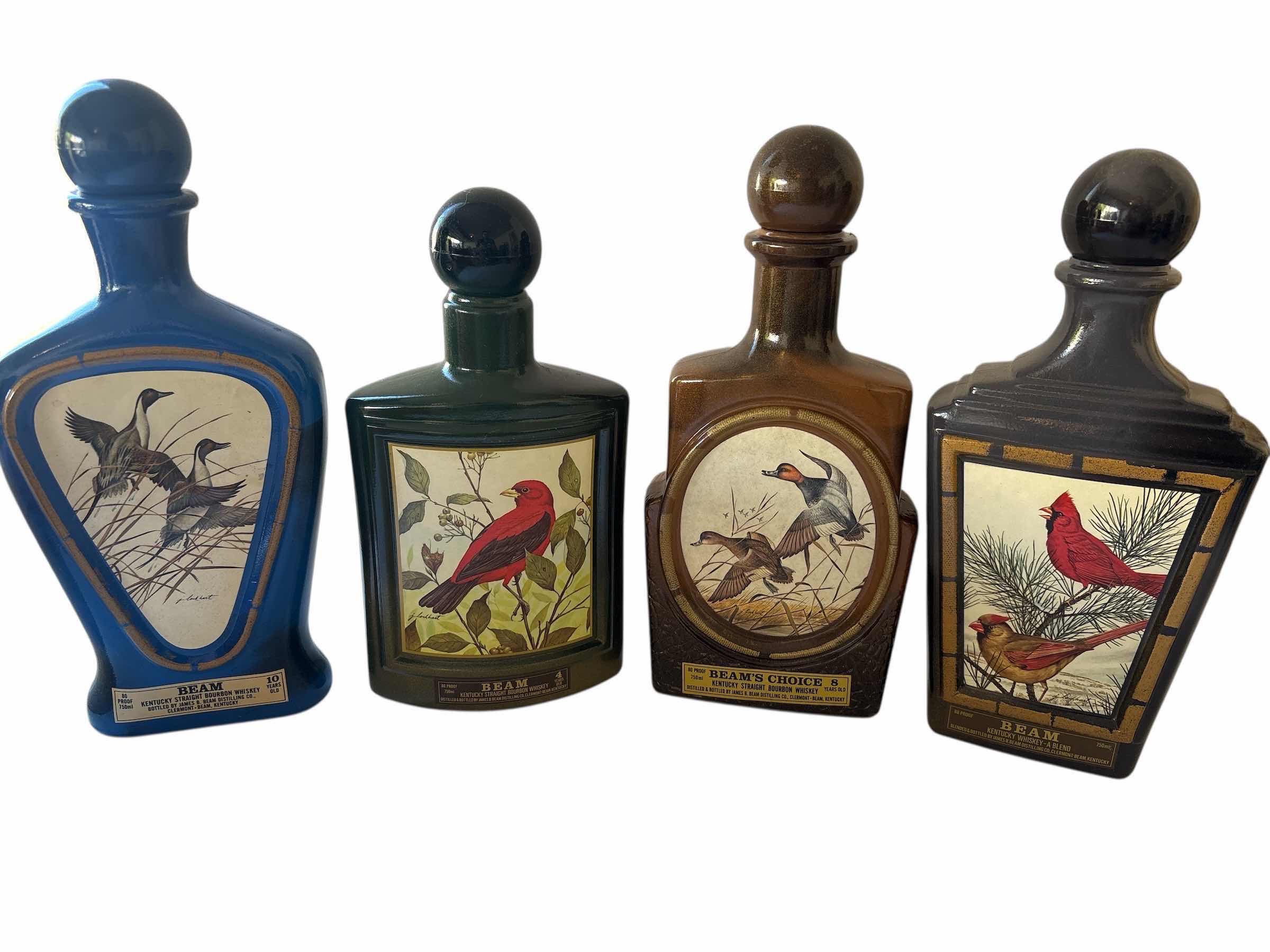 Photo 1 of BEAM KENTUCKY STRAIGHT BOURBON COLLECTORS EDITION BOTTLES