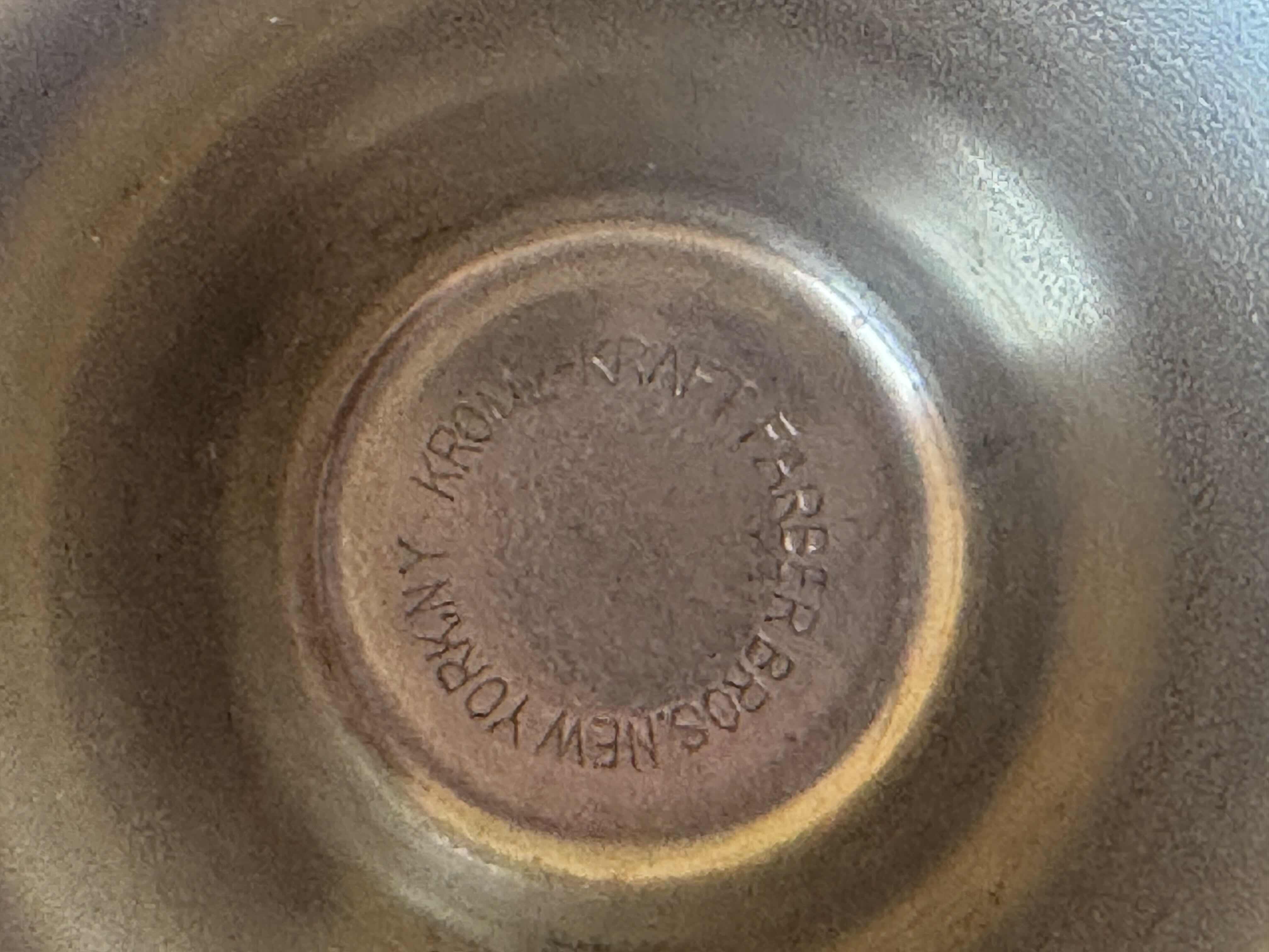 Photo 1 of 5- KROME KRAFT CANDLE HOLDERS SILVER TONE W3.5” X H5” AND SMALLER