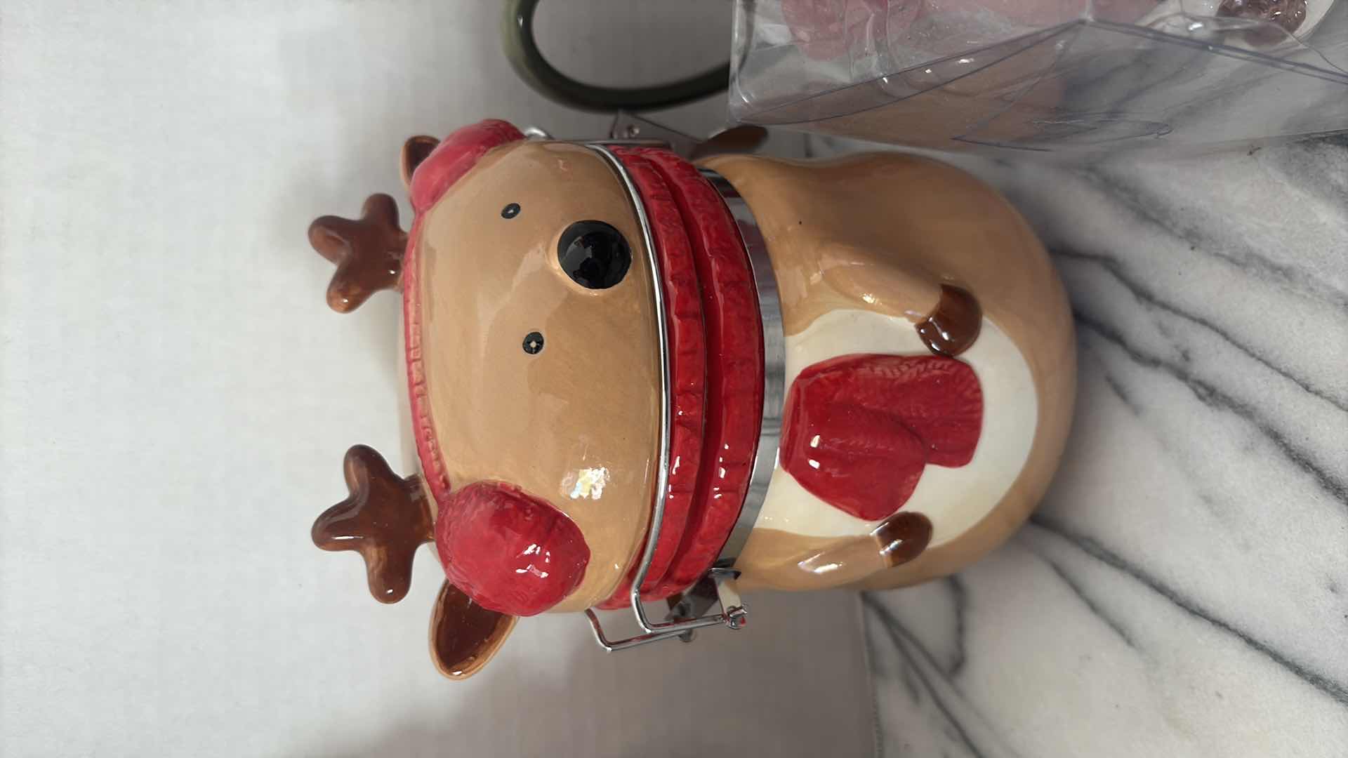 Photo 1 of CHRISTMAS MUGS AND COOKIE JAR