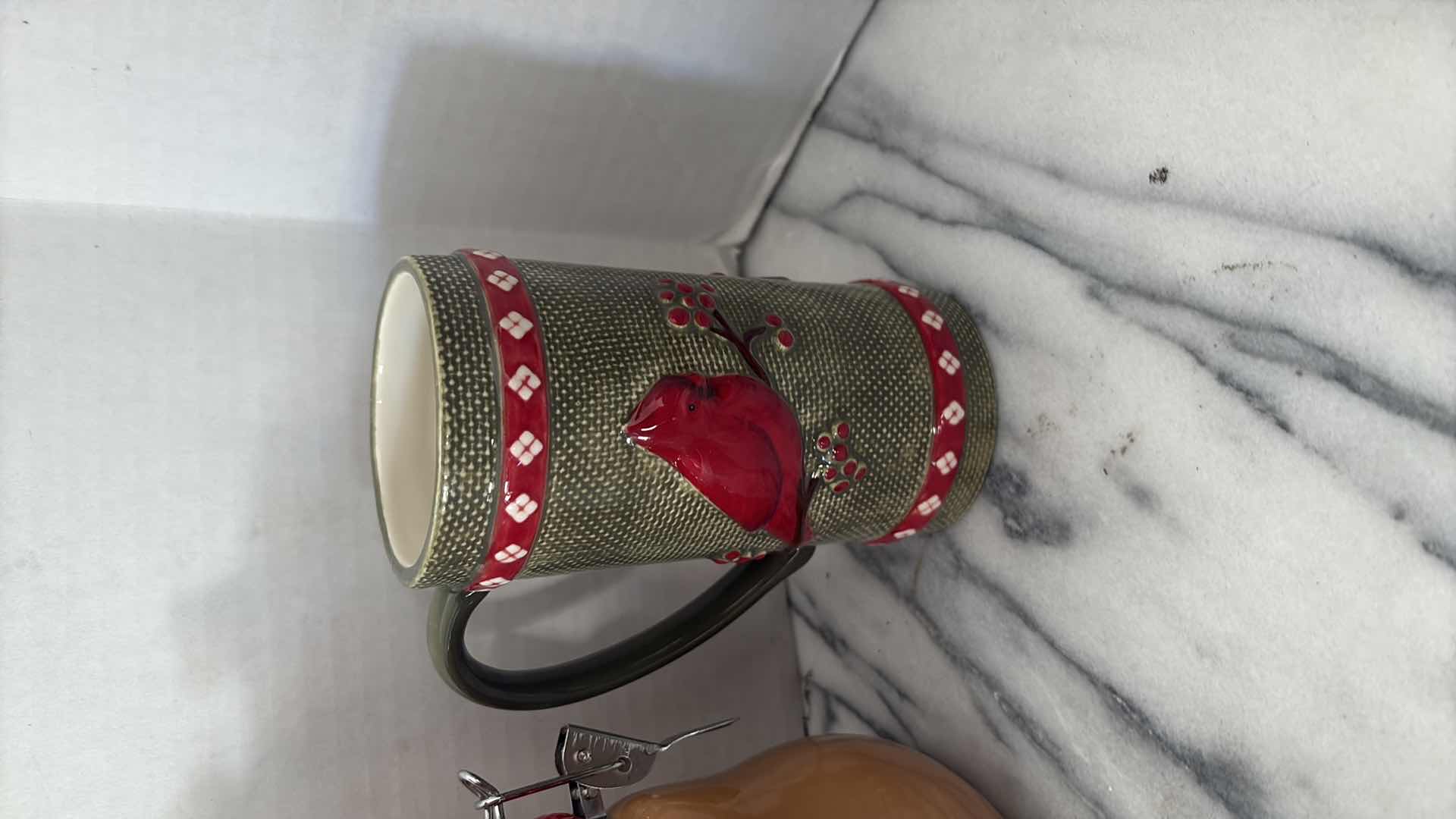 Photo 1 of CHRISTMAS MUGS AND COOKIE JAR