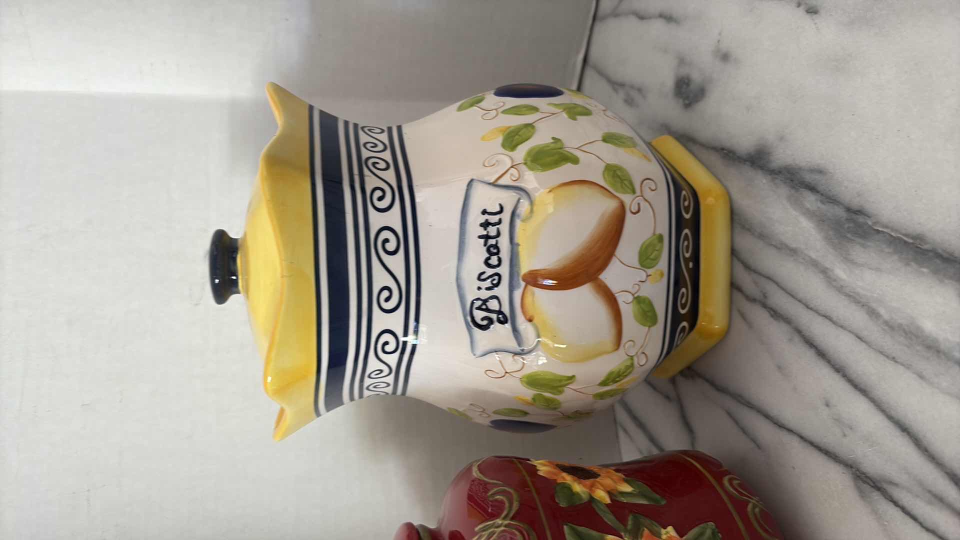 Photo 1 of BISCOTTI JARS 14”H