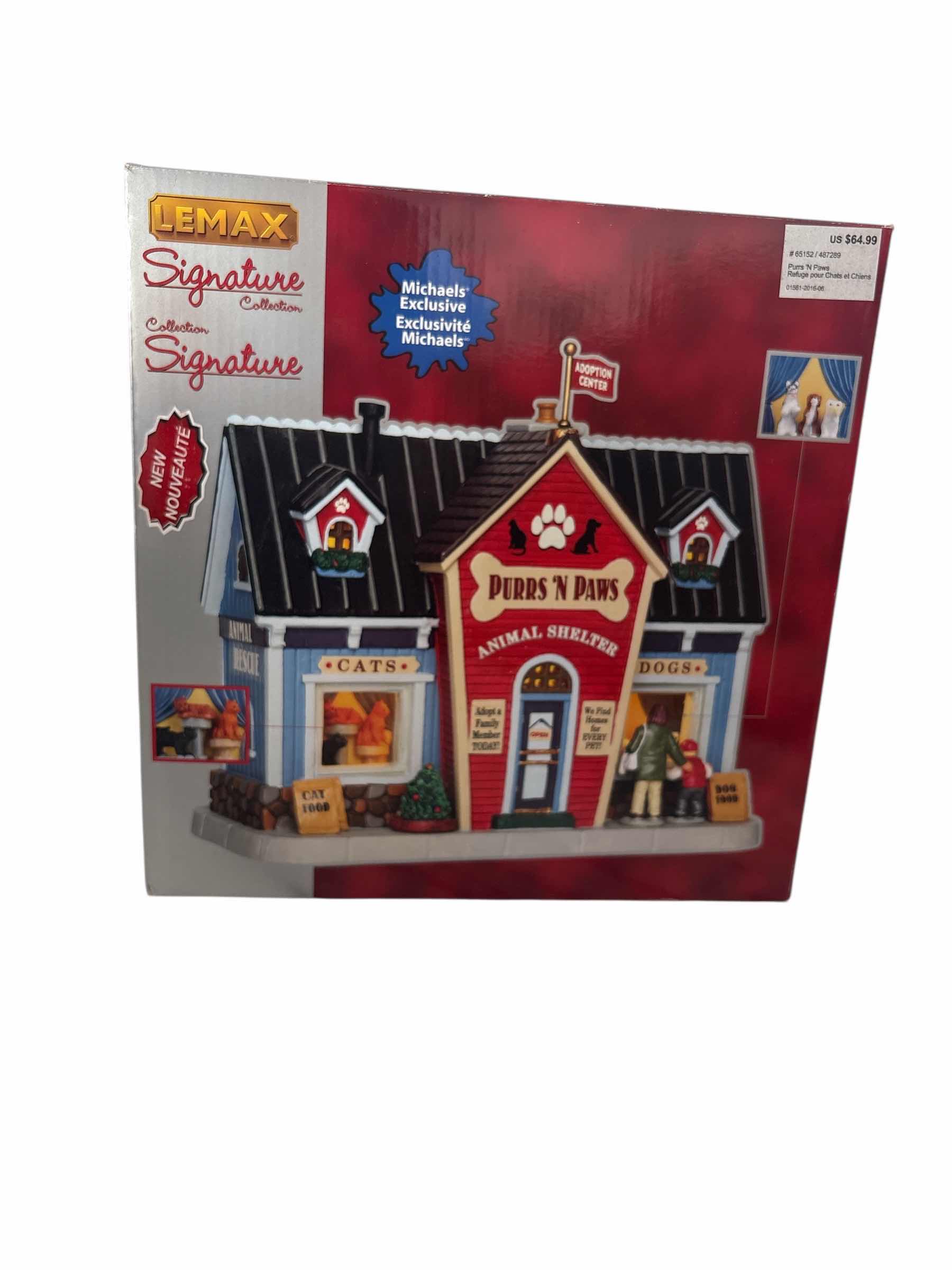 Photo 1 of LEMAX PURRS AND PAWS STORE NITELIGHT FIGURE 12”H