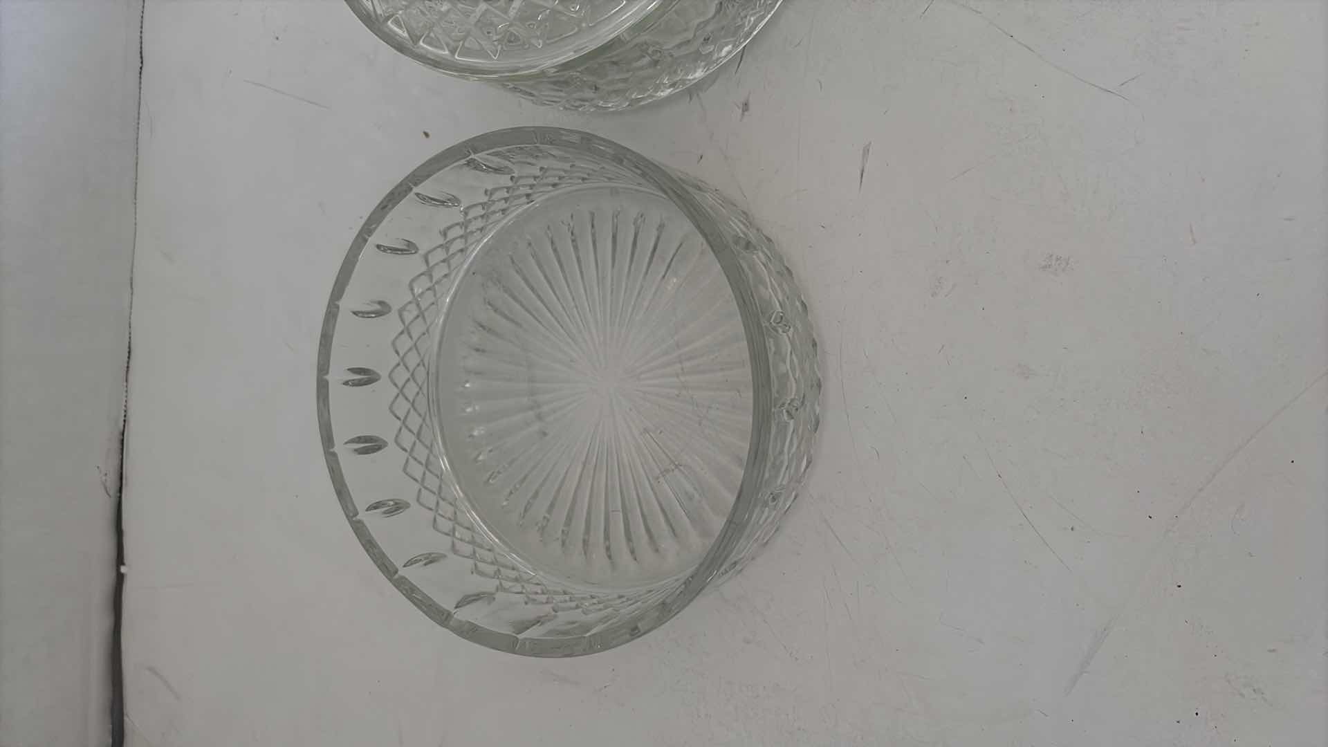 Photo 1 of GLASS CANDY DISHES 3”x6”H