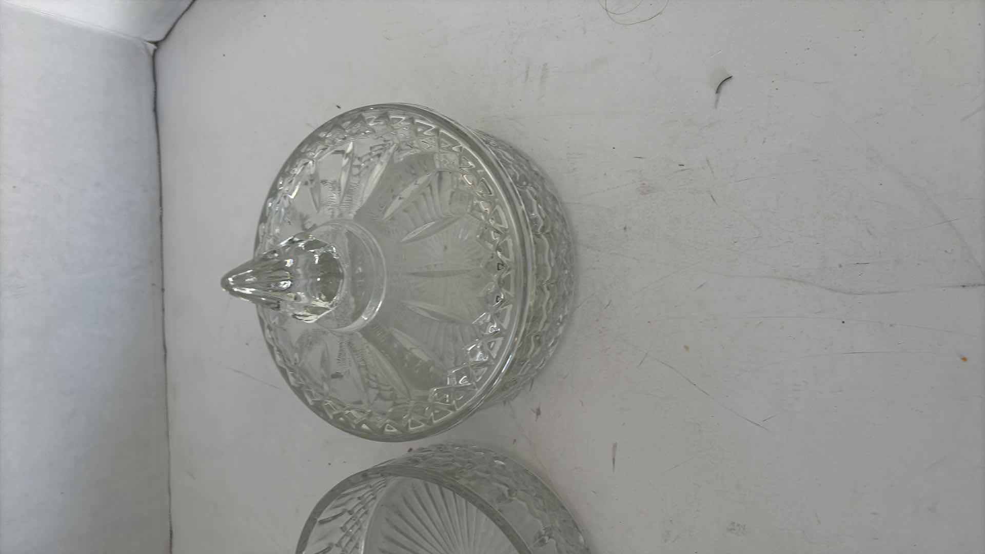 Photo 1 of GLASS CANDY DISHES 3”x6”H