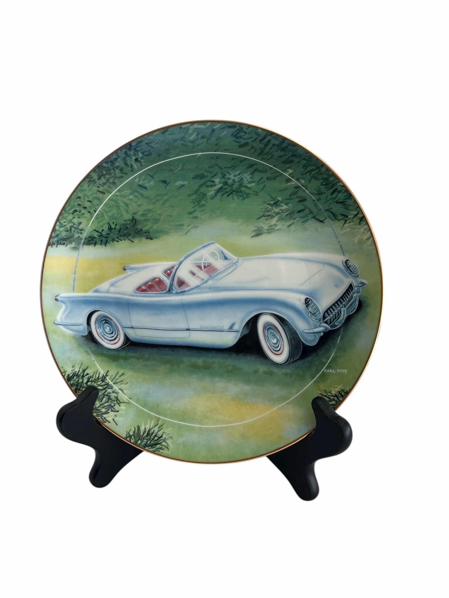 Photo 1 of HACKETT AMERICAN 1953 CORVETTE COMMEMORATIVE PLATE