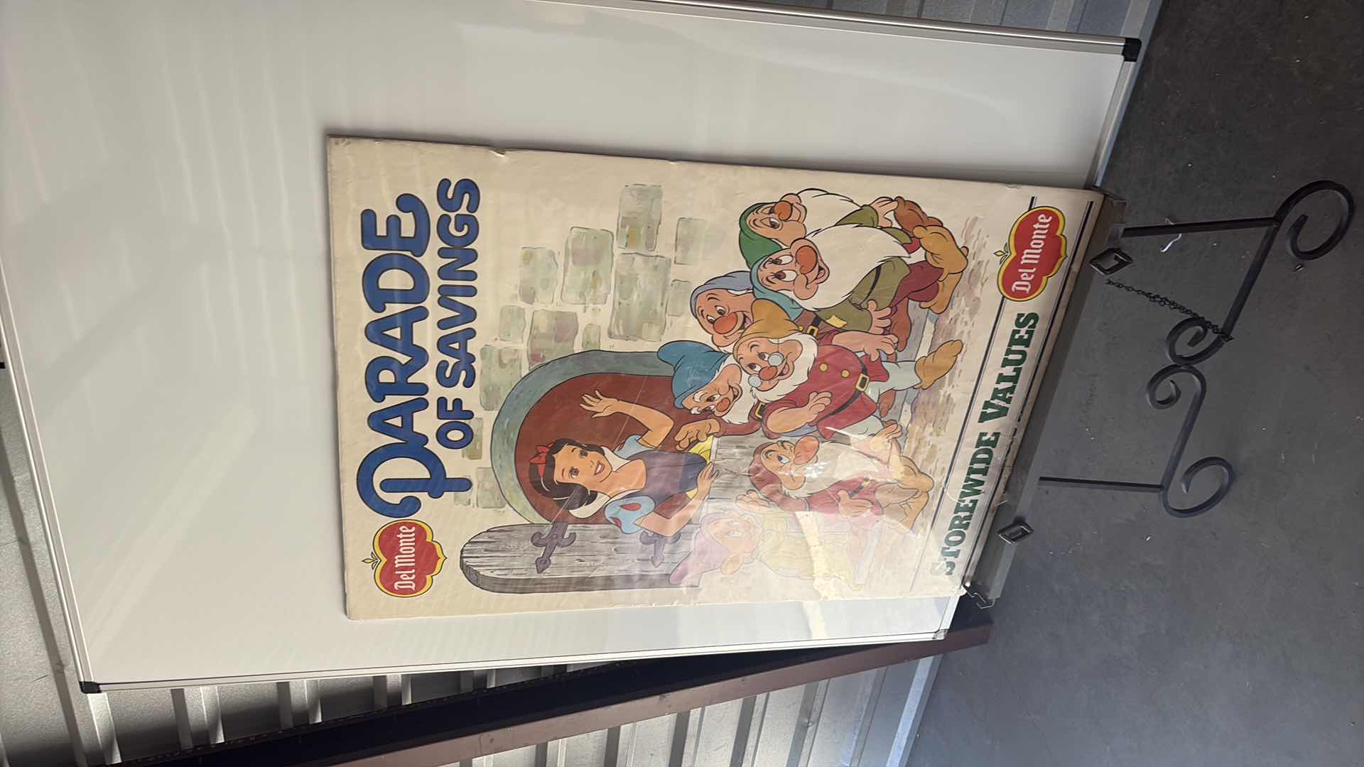 Photo 1 of VINTAGE DEL MONTE SNOW WHITE POSTER
