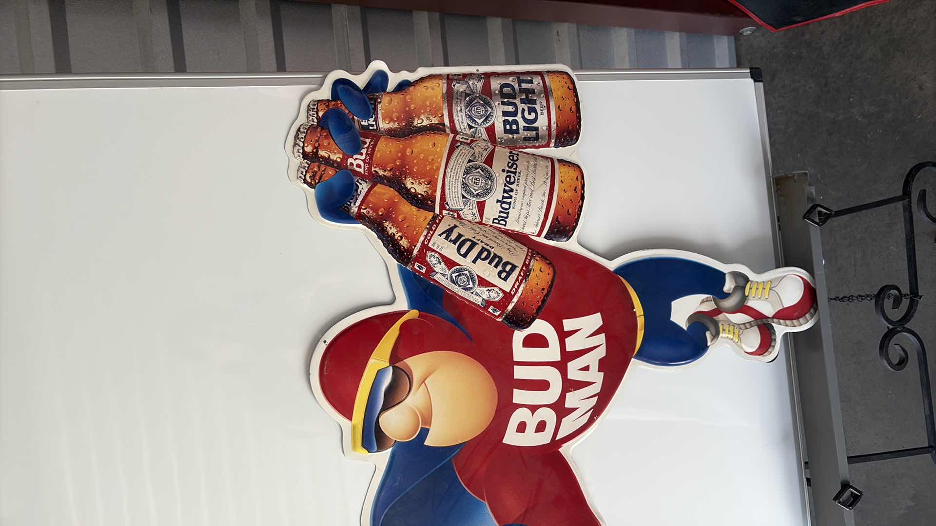 Photo 1 of 1980 Metal  MAN SIGN RETAIL $150