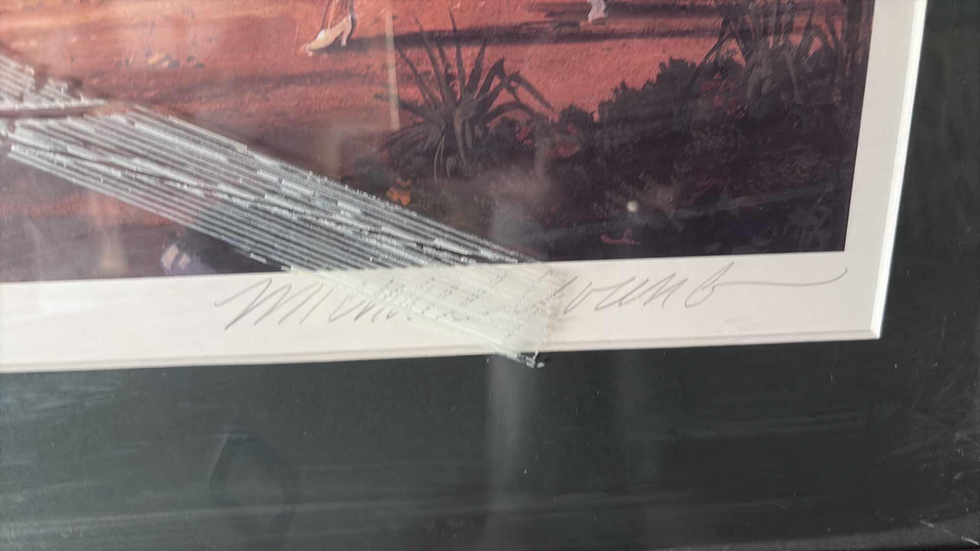 Photo 1 of “SINCLAIR” BY MICHAEL YOUNG FRAMED PRINT