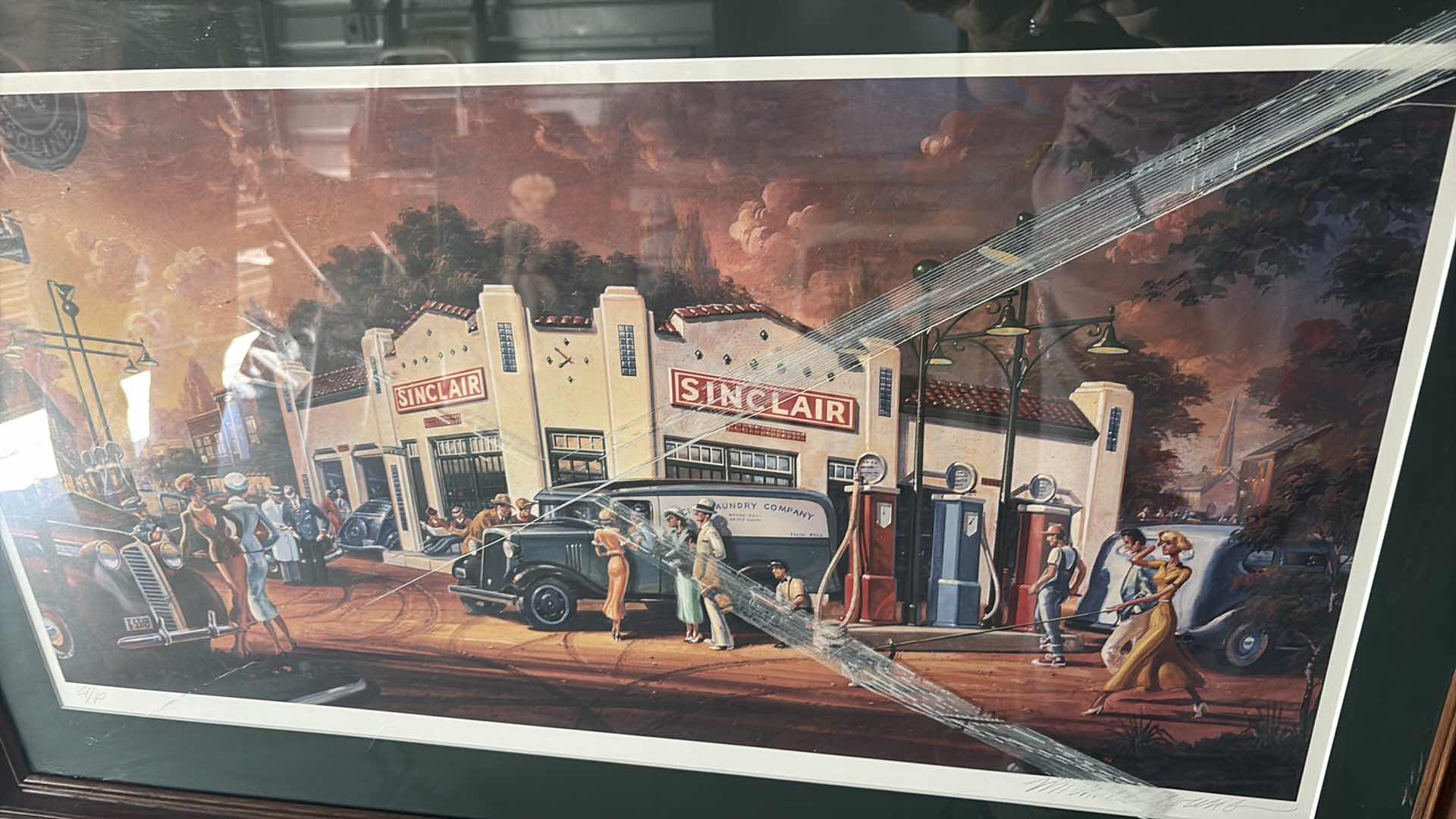 Photo 1 of “SINCLAIR” BY MICHAEL YOUNG FRAMED PRINT